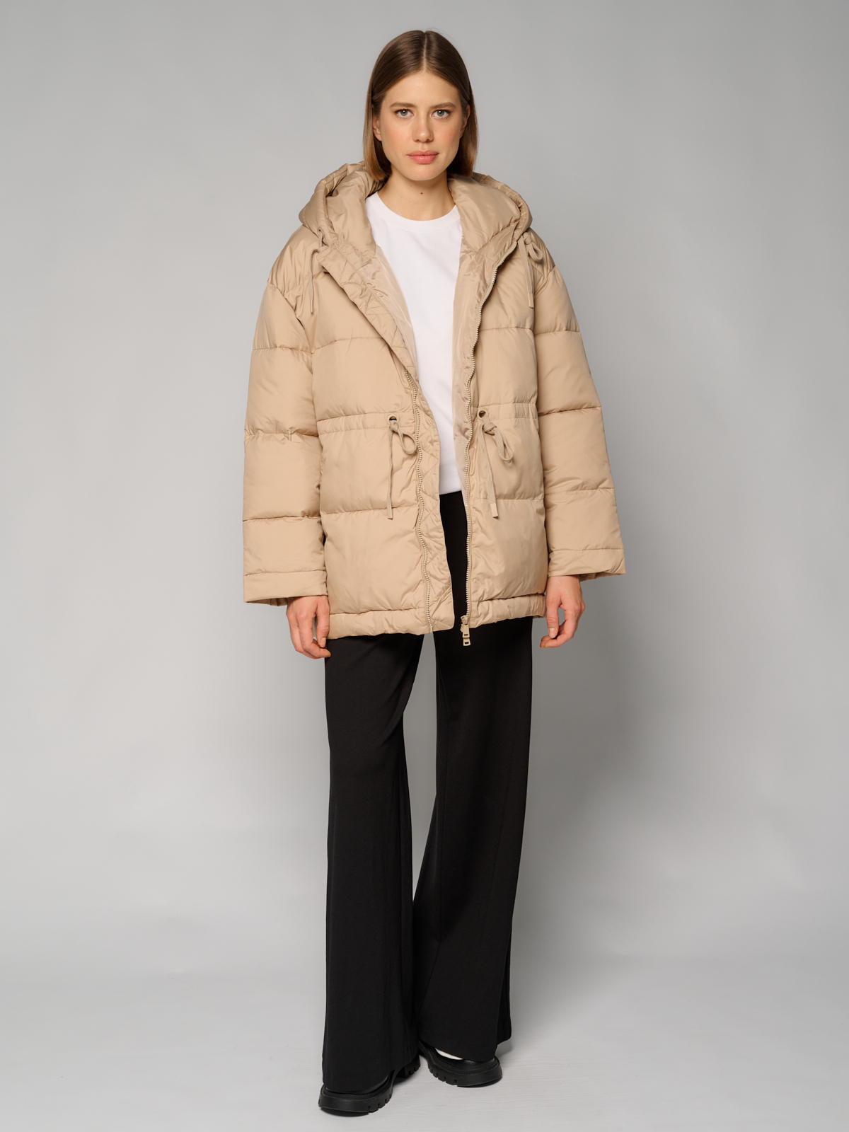 Куртка женская 12411-22042 beige