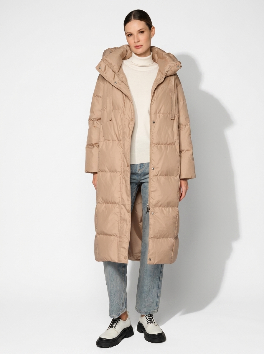 Пальто женское 12411-23040 beige