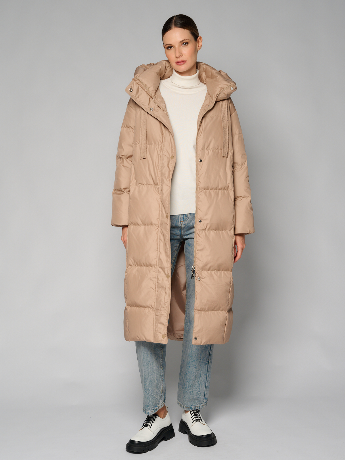 Пальто женское 12411-23040 beige