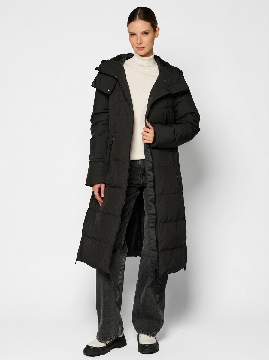 Пальто женское 12411-23037 black