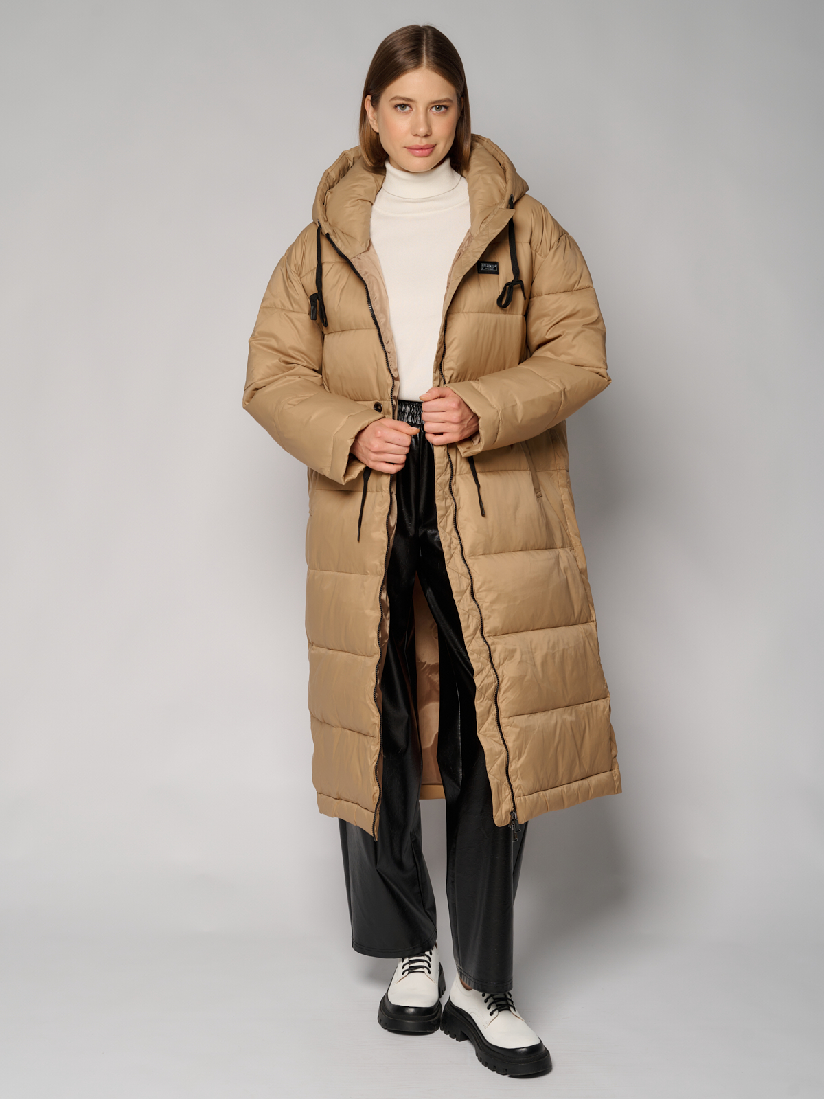 Пальто женское 12411-23038 camel