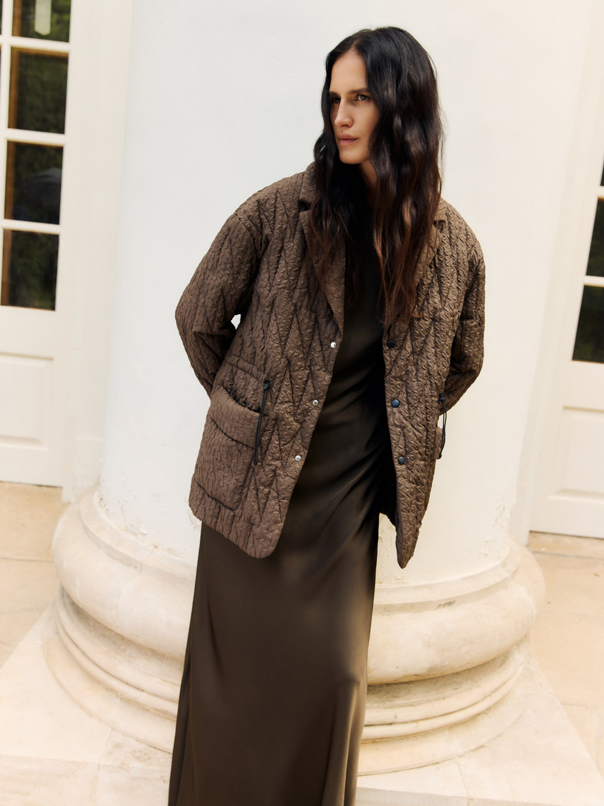 Куртка женская 12411-22040 khaki