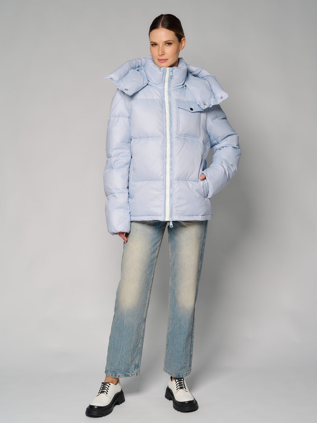 Куртка женская 12411-22038 l.blue