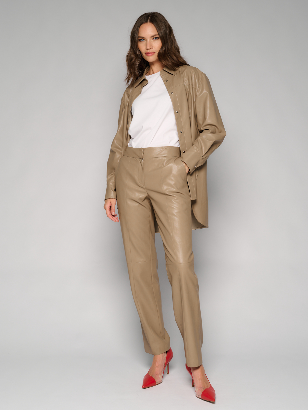 Брюки женские 12411-46032 beige