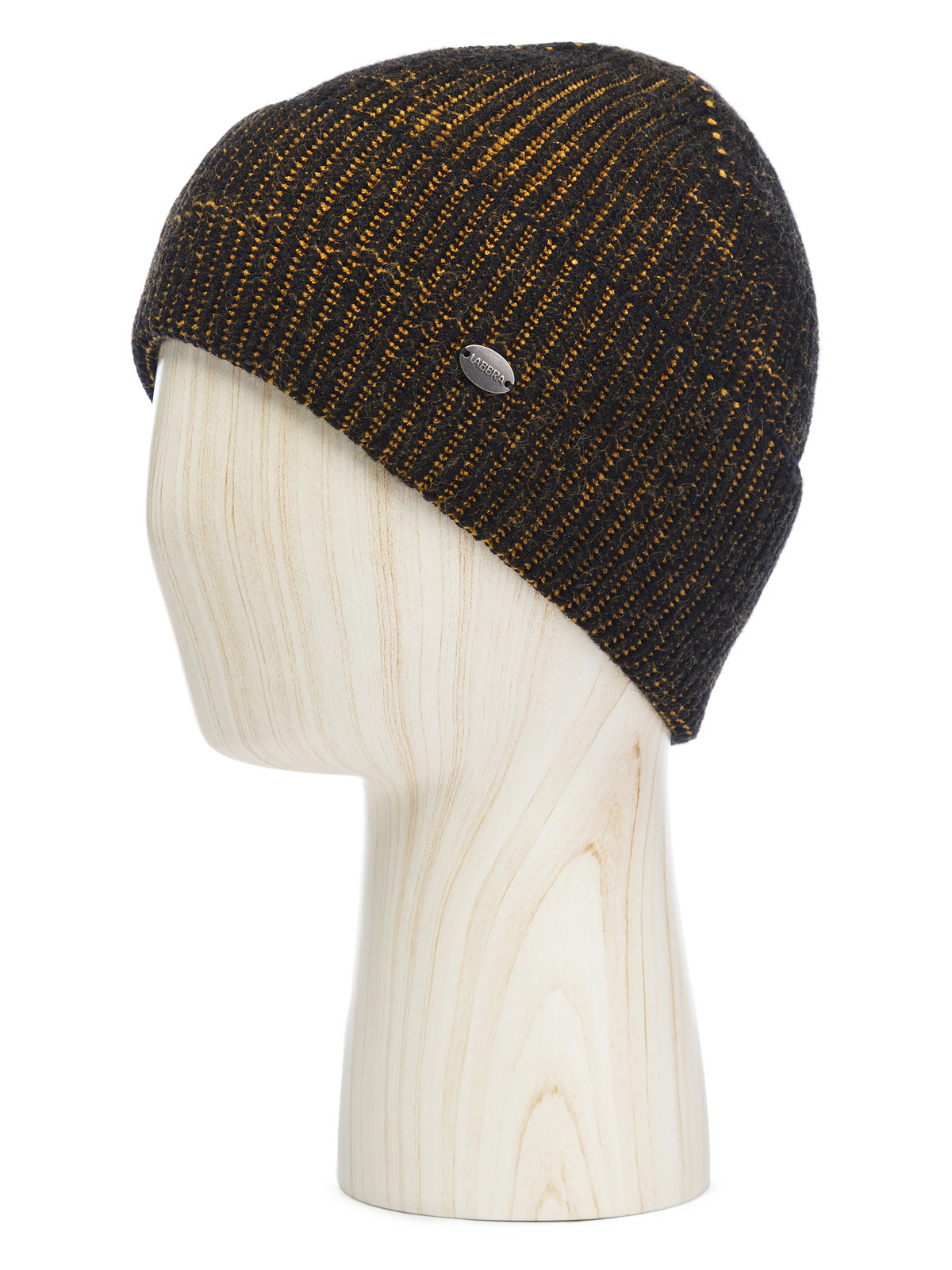 Шапка муж. каш+шерсть+виск LB-N88124 black/yellow