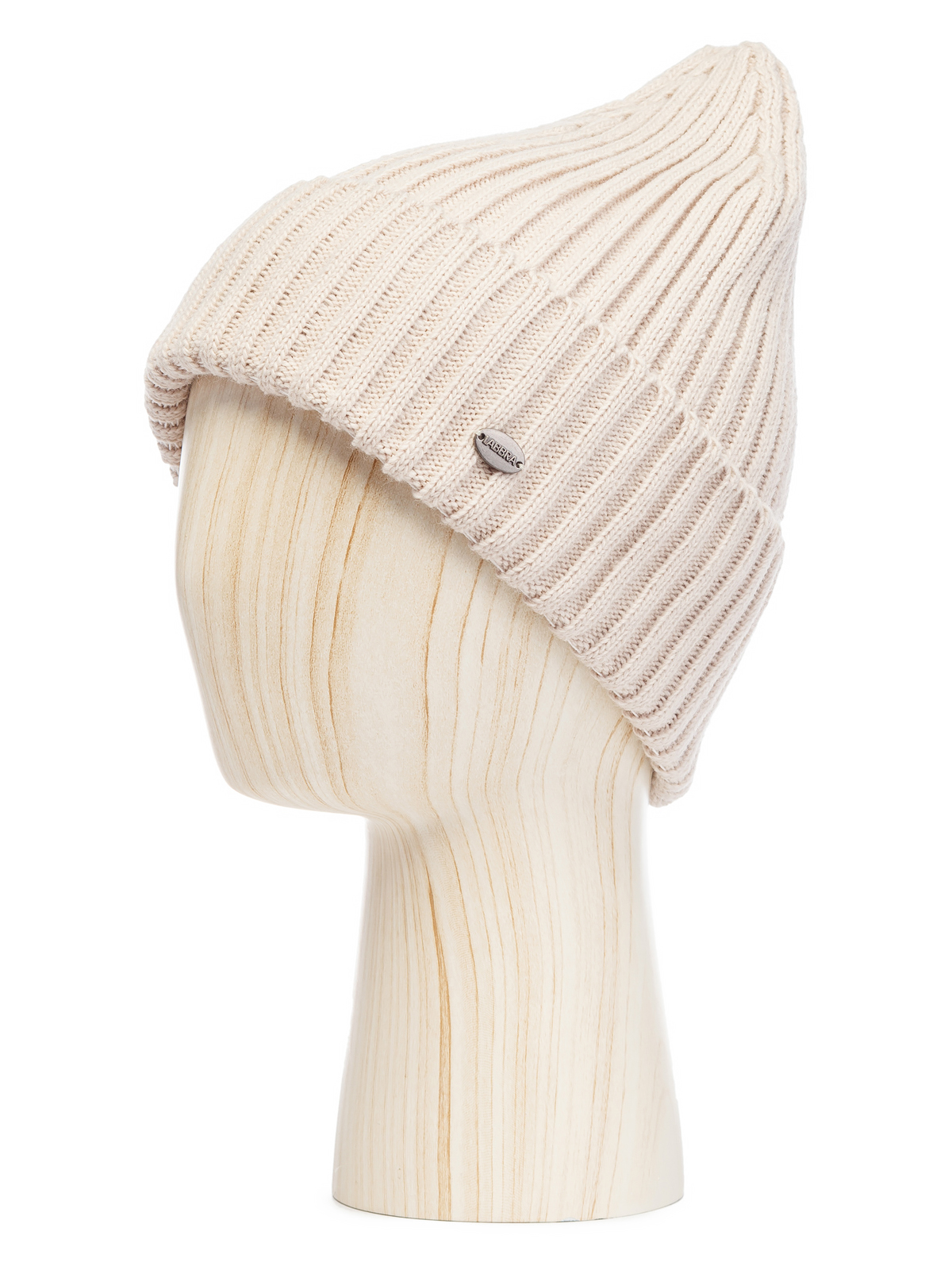 Шапка жен. шерсть+акр LB-BR55027 beige