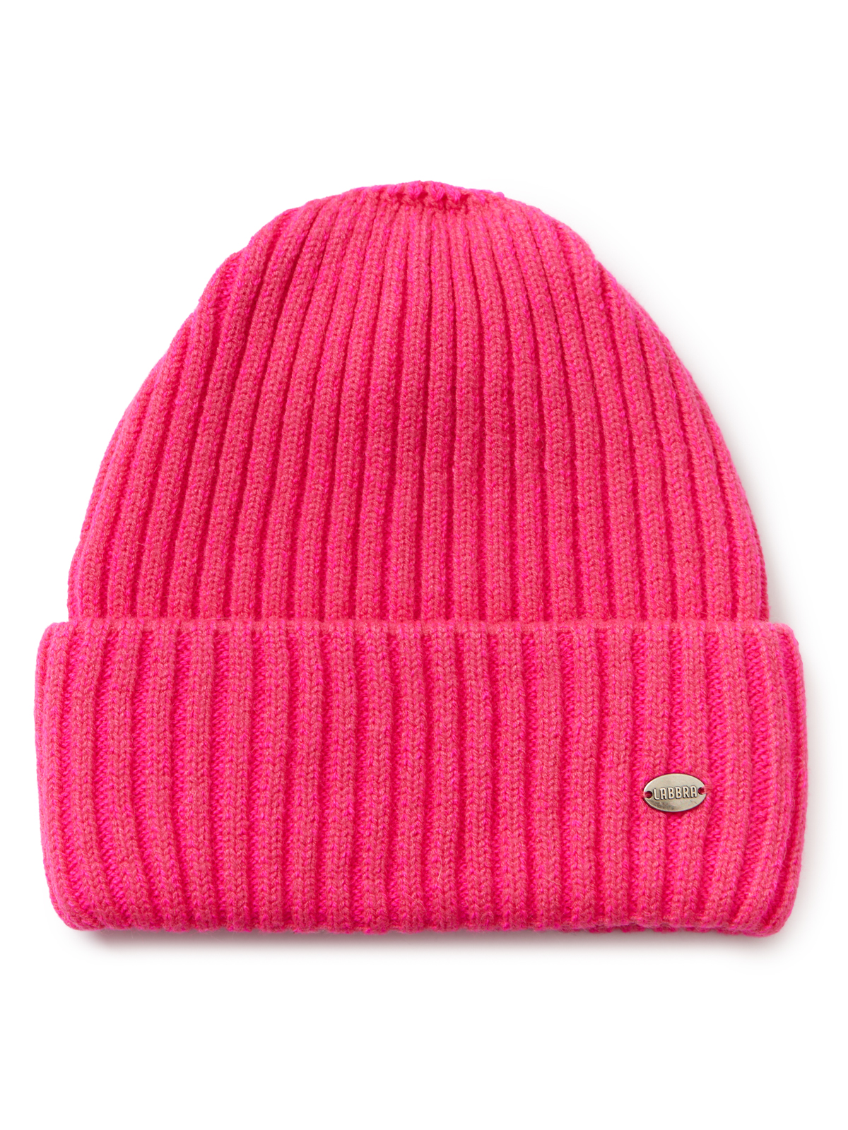 Шапка жен. шерсть+акр LB-A53053 fuchsia