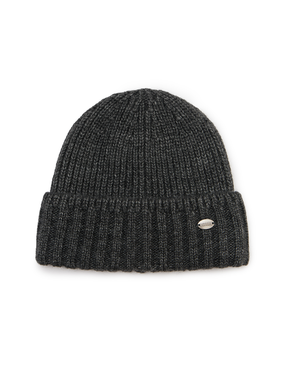 Шапка муж. шерсть+акр LB-A53106 d.grey