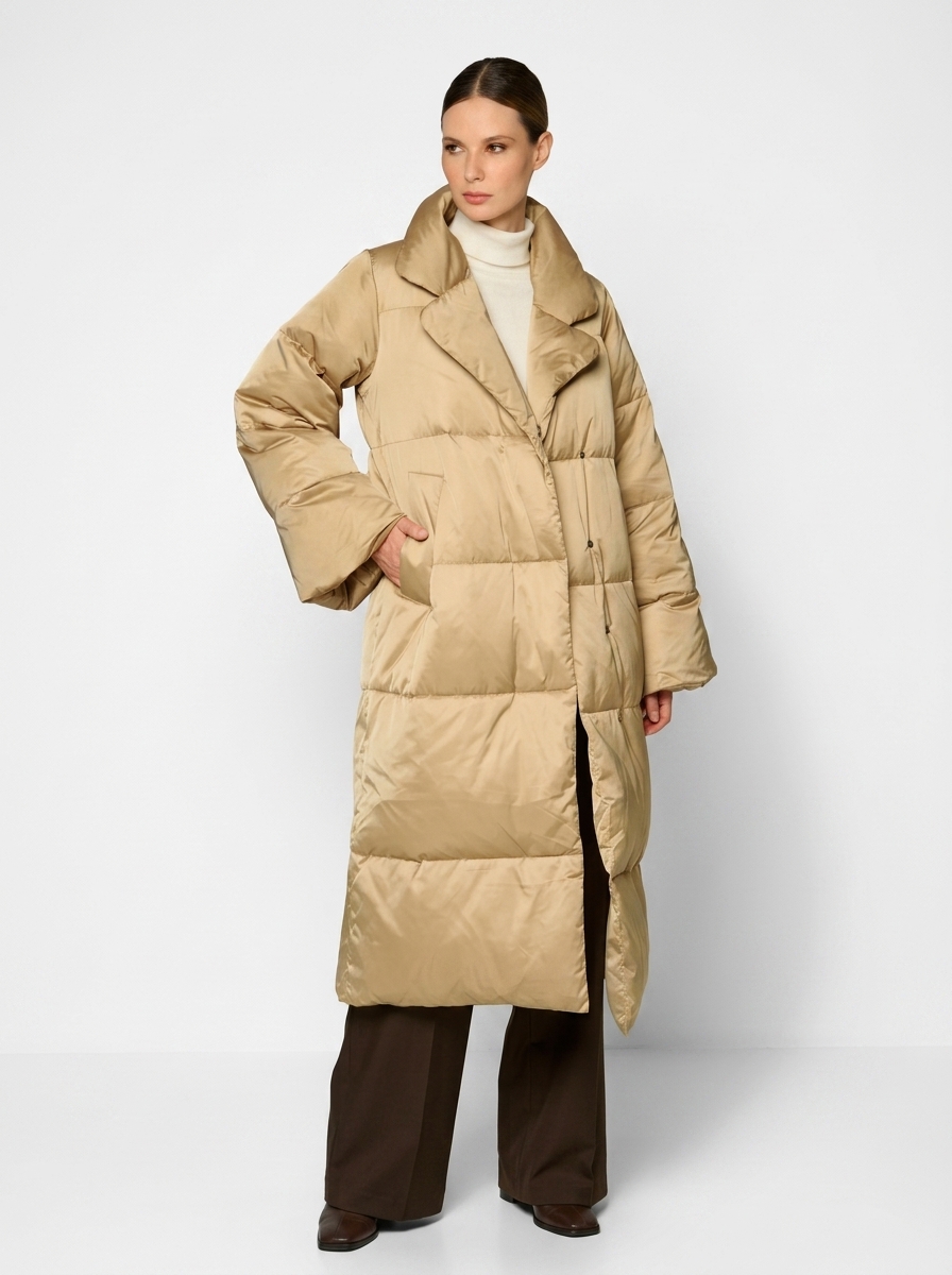 Пальто женское 12411-23001 sand