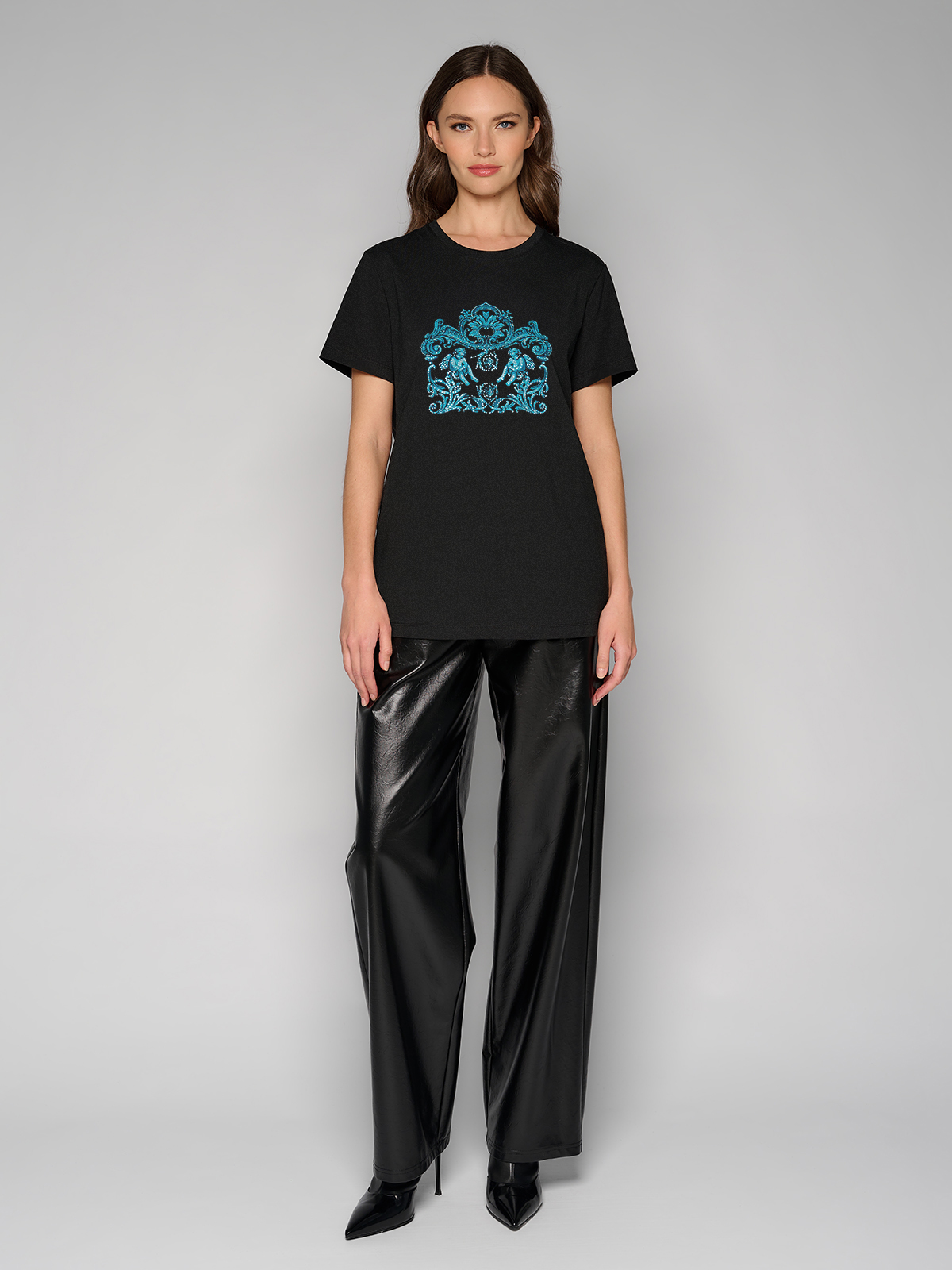 Футболка женская 12411-42030 black