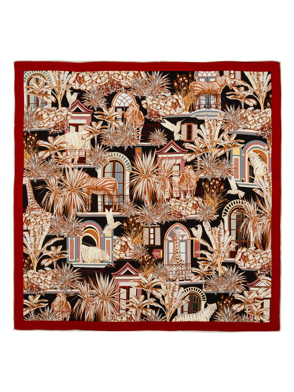 Платок жен. шелк 90х90 B03-8425-08