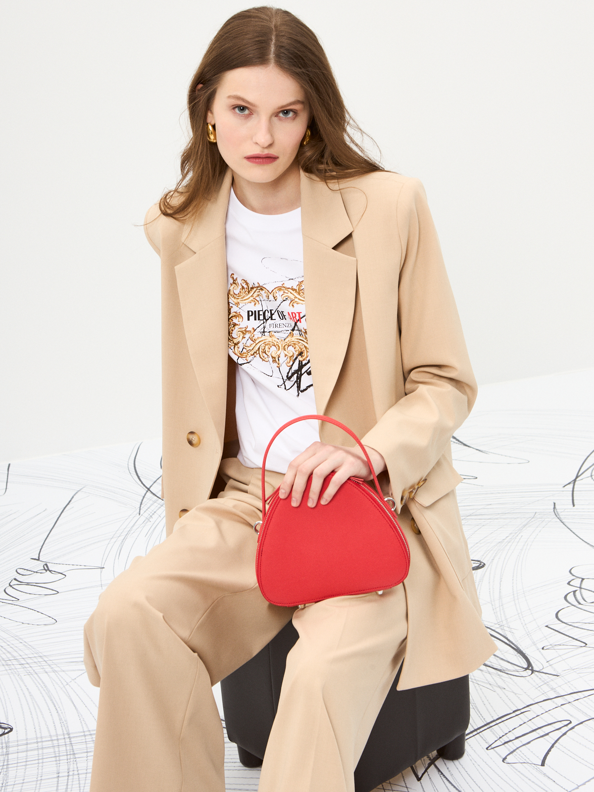 Сумка ELEGANZZA Z9643-7571 spicy red