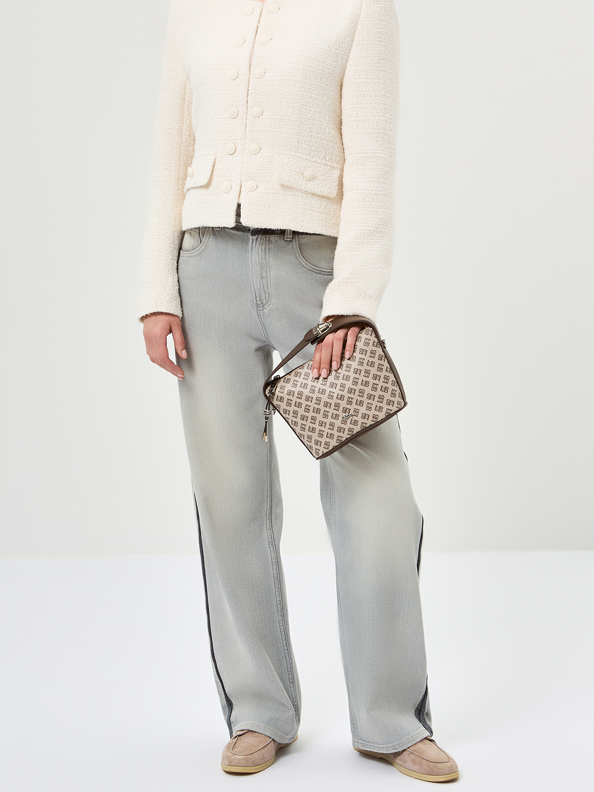 Сумка Labbra L-HF4391 l.cacao-cafe noir/cafe noir