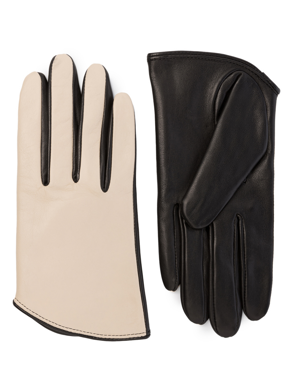 Перчатки женские ш/п LB-9552 beige/black