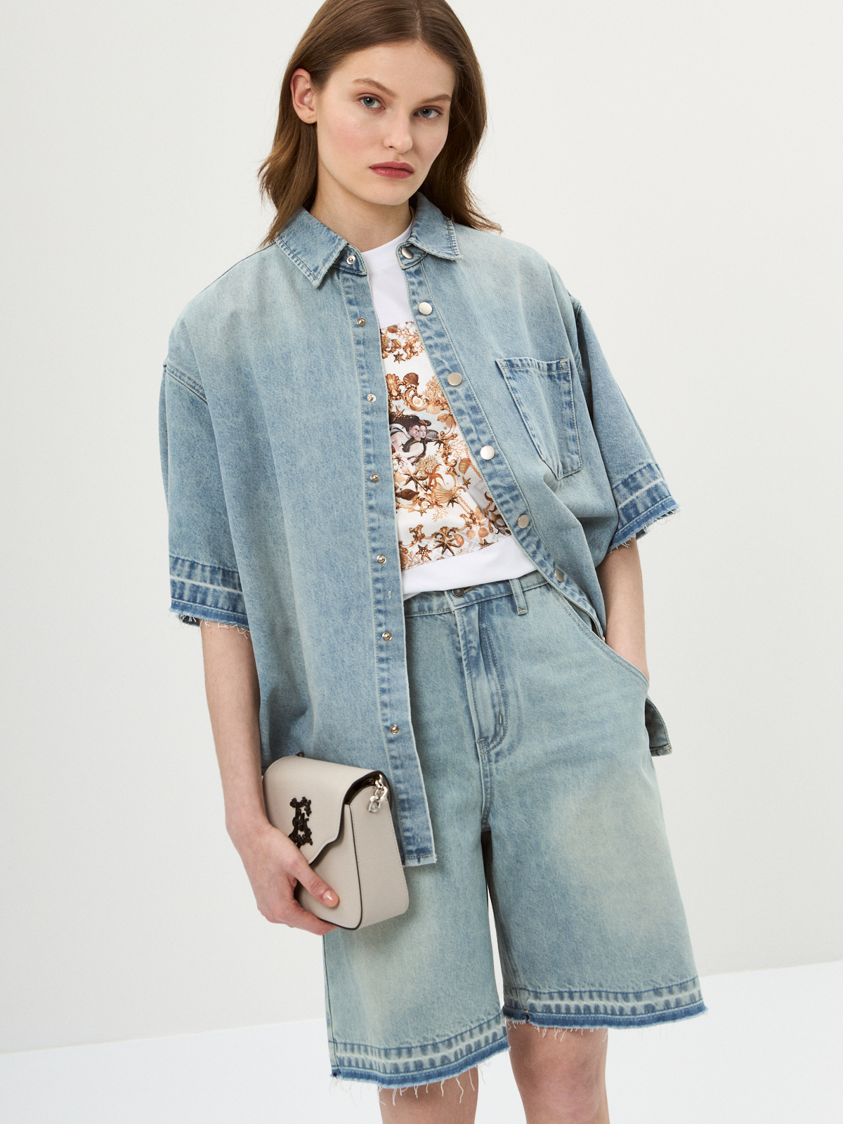 Сумка ELEGANZZA Z151-0605 grey smoke