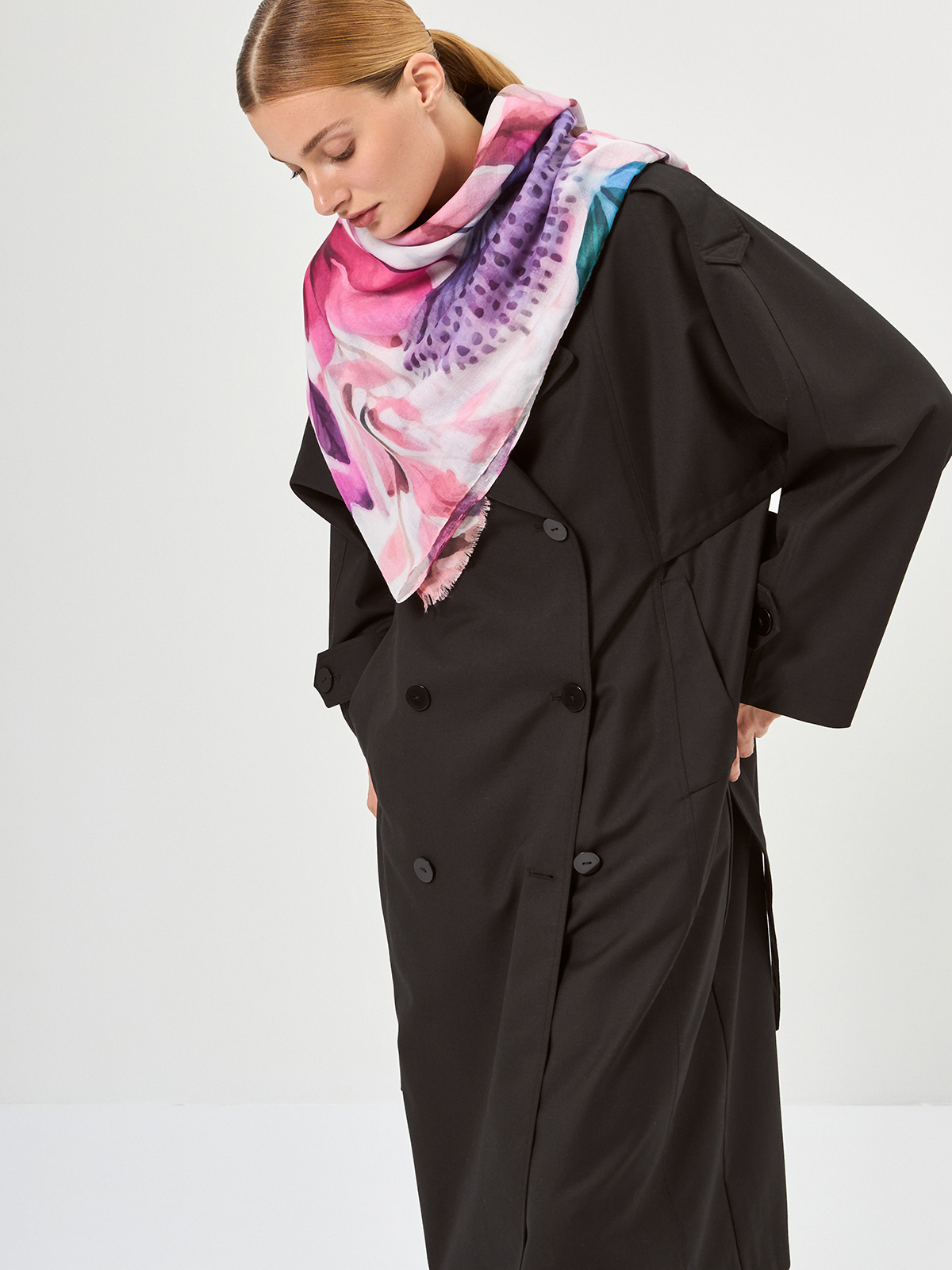 Палантин жен. бамб 90х180 LG68-453-09