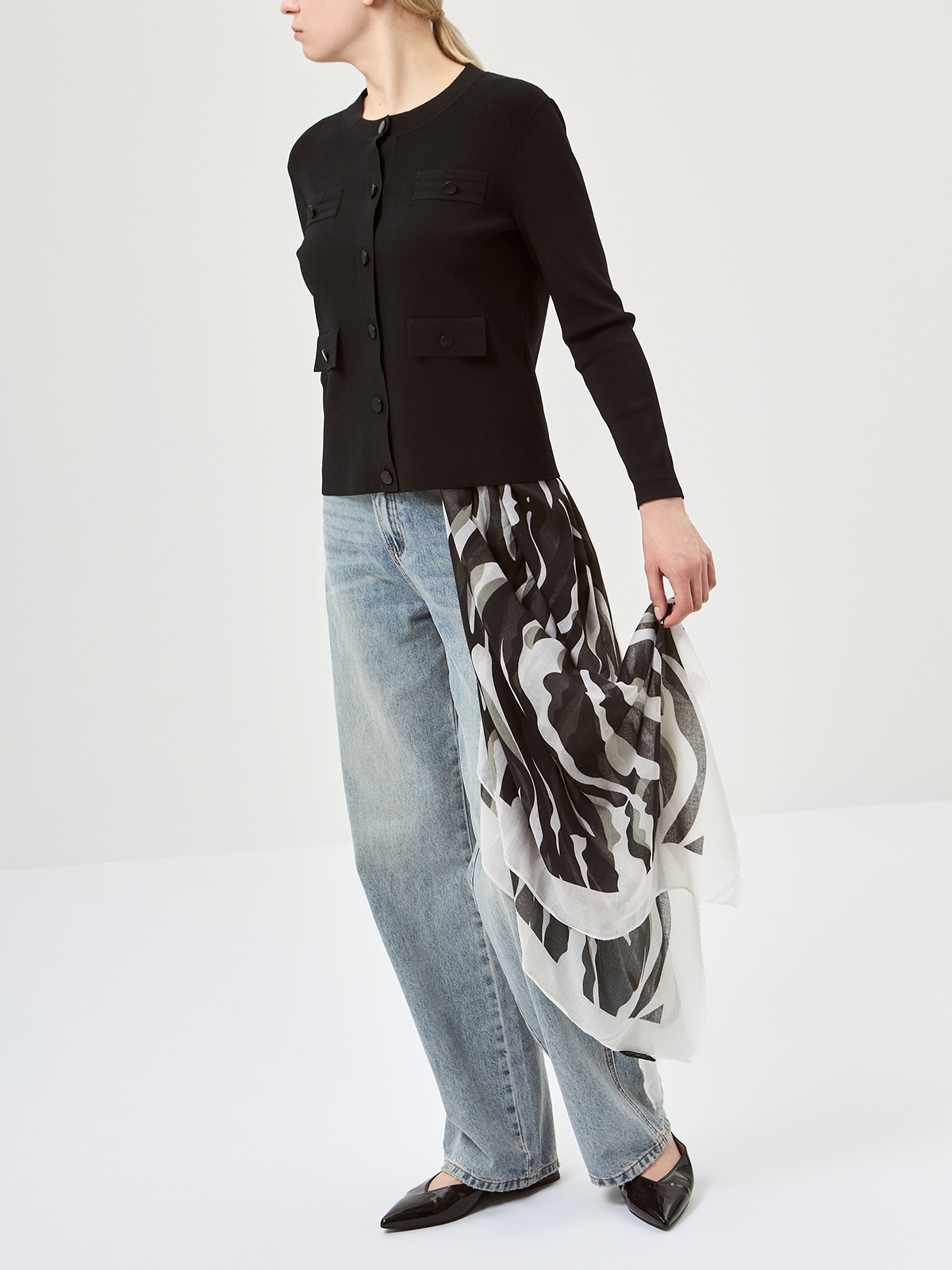 Палантин жен. бамб 100х180 LG68-463-01