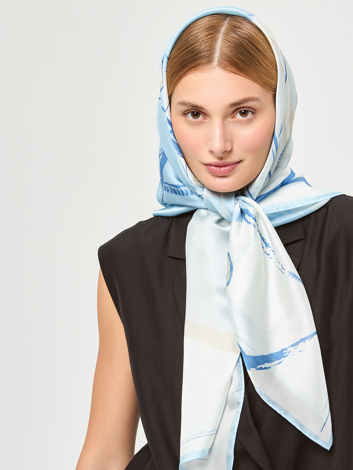 Платок жен. виск+шелк 100х100 LE34-583-11