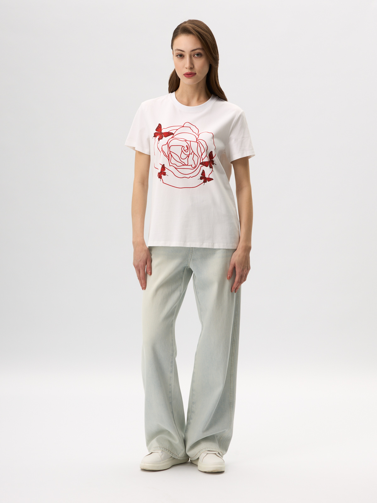 Футболка женская 12521-42036 white