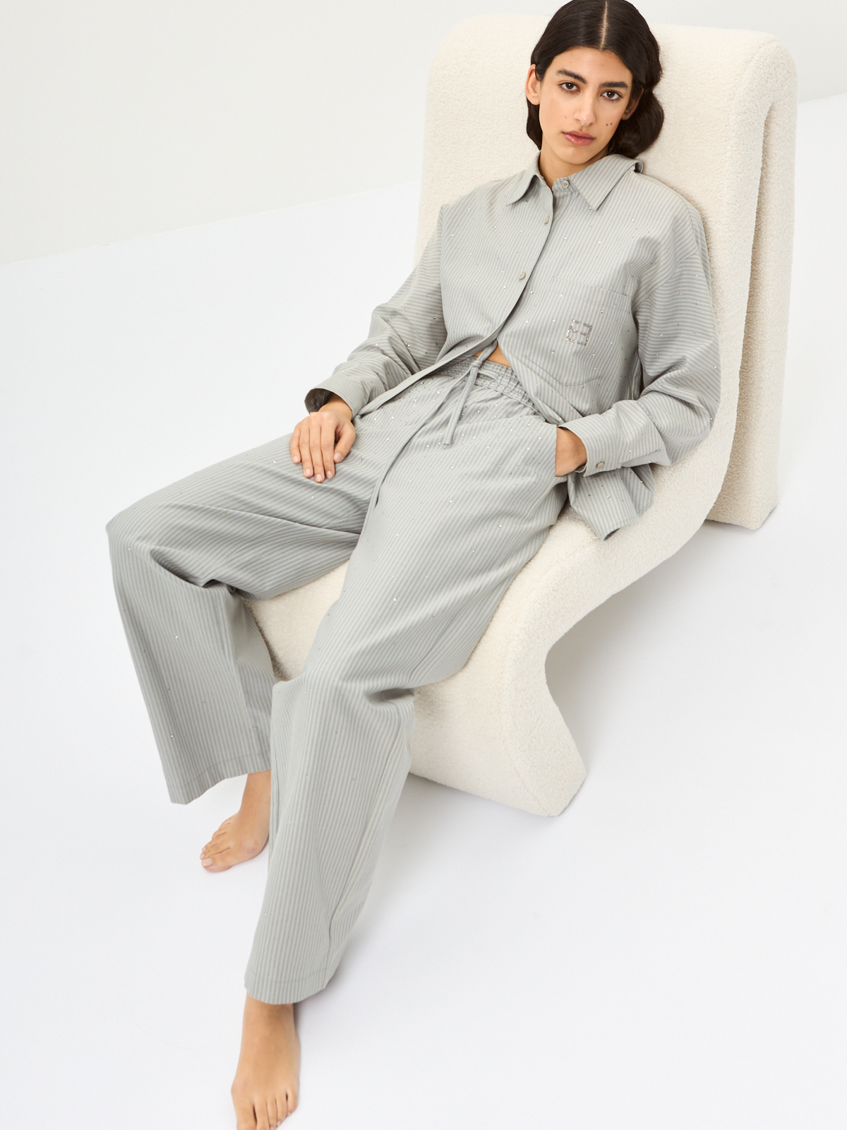 Брюки женские 12521-36047 olive