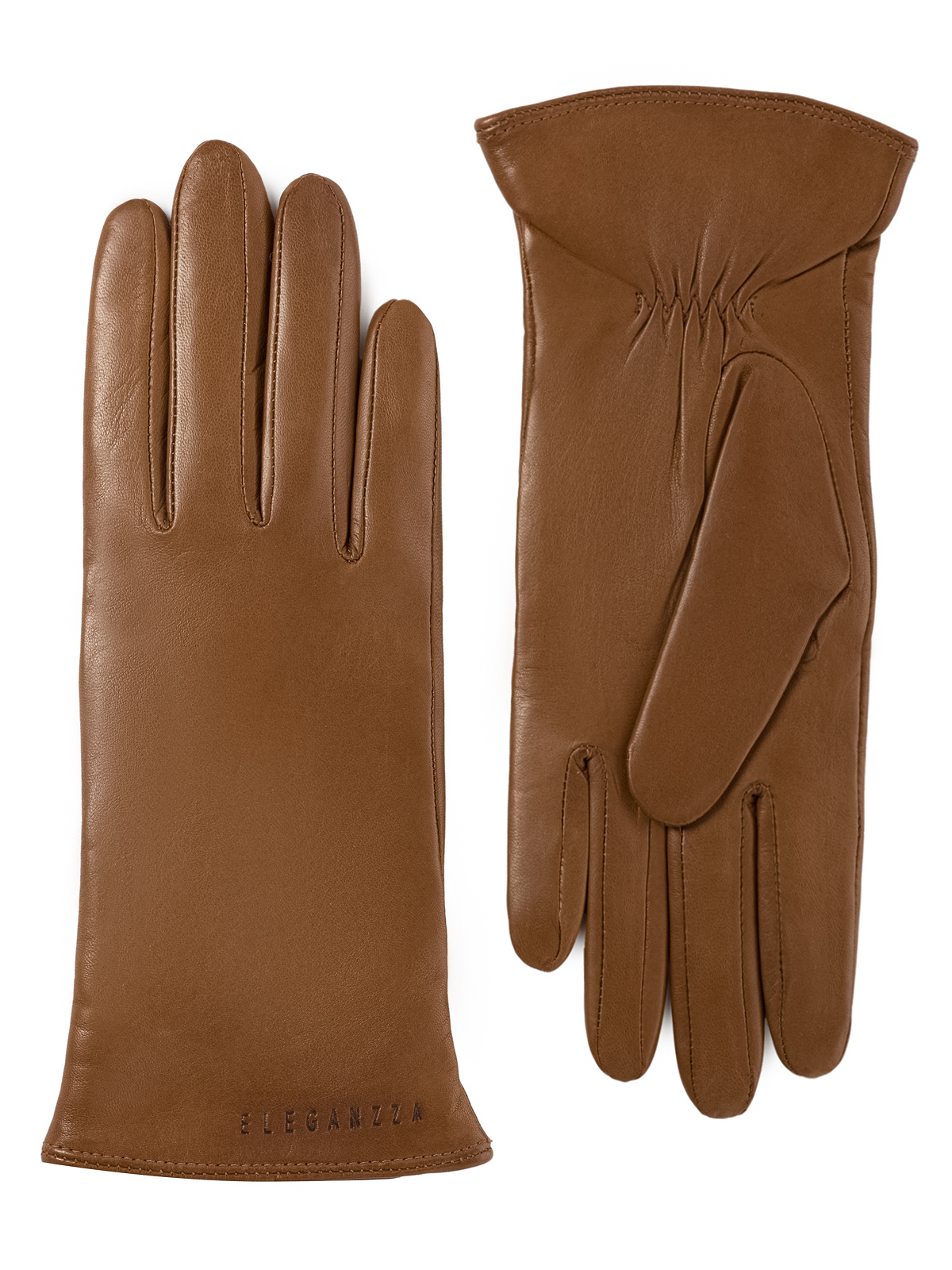 Перчатки женские 100% ш IS00710 camel