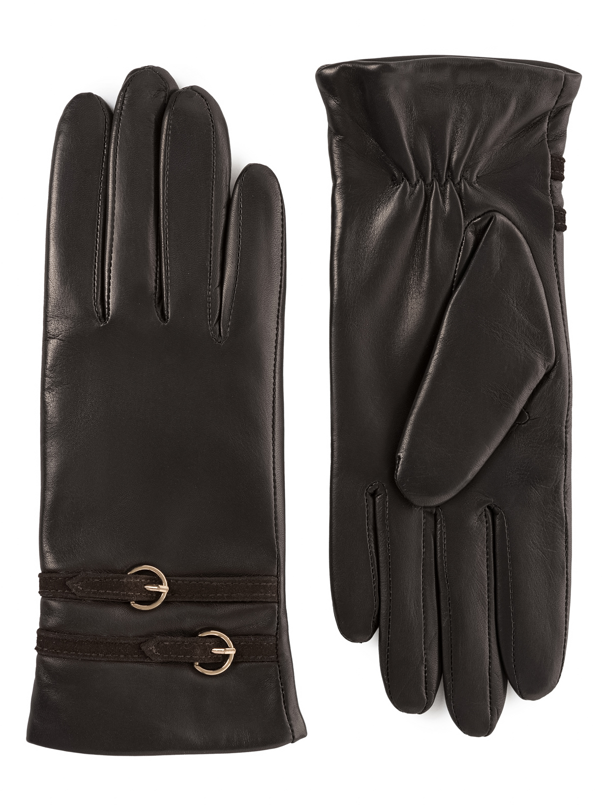 Перчатки женские ш+каш. IS02567 black