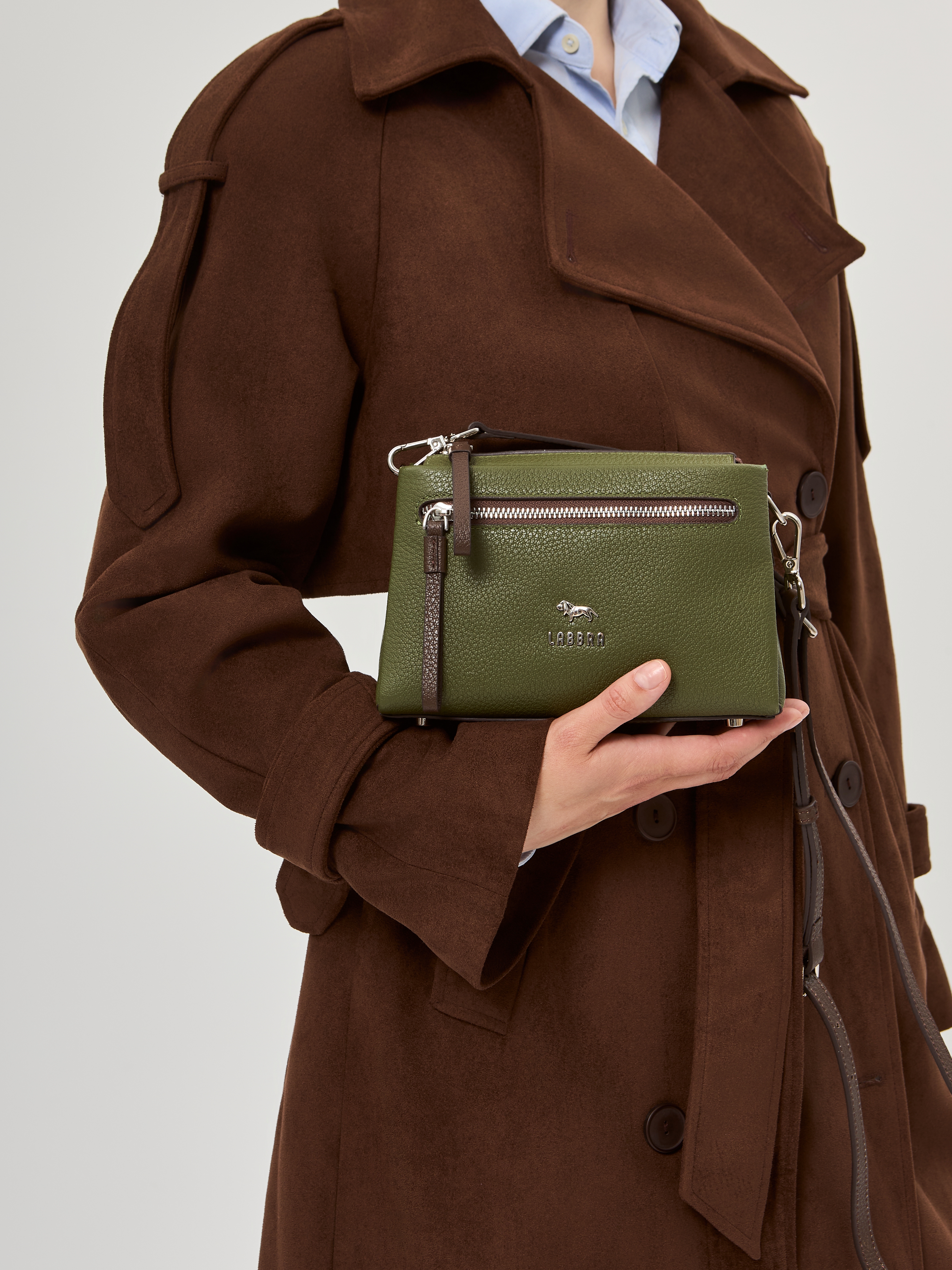 Сумка Labbra L-HF4207 moss/cafe noir