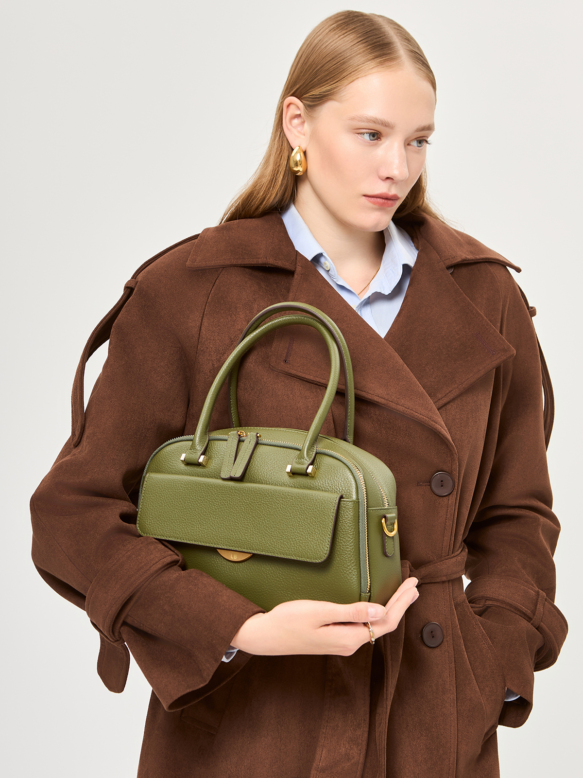 Сумка на руку Labbra (Лаббра) 01-00055933 , цвет зеленый: купить в Москве с доставкой, цены в интернет-магазине Gretta