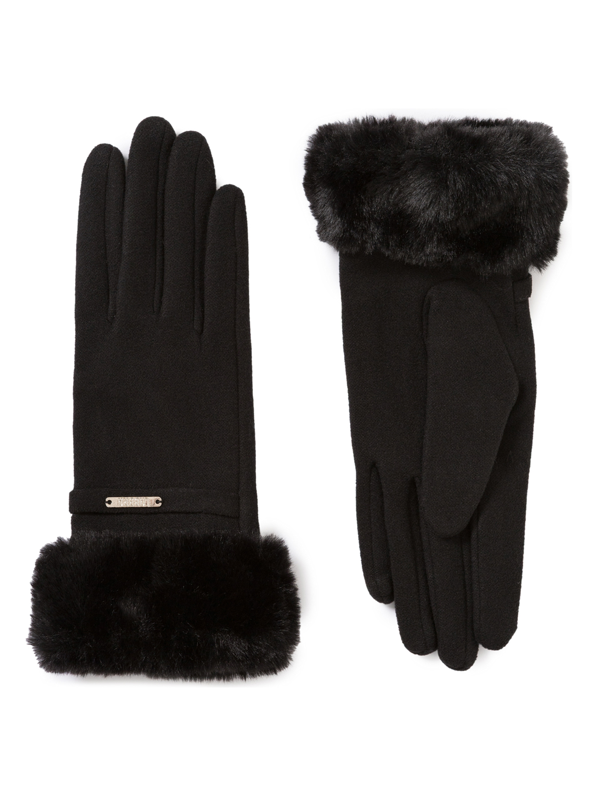 Перчатки жен флис LB-CP-141 black