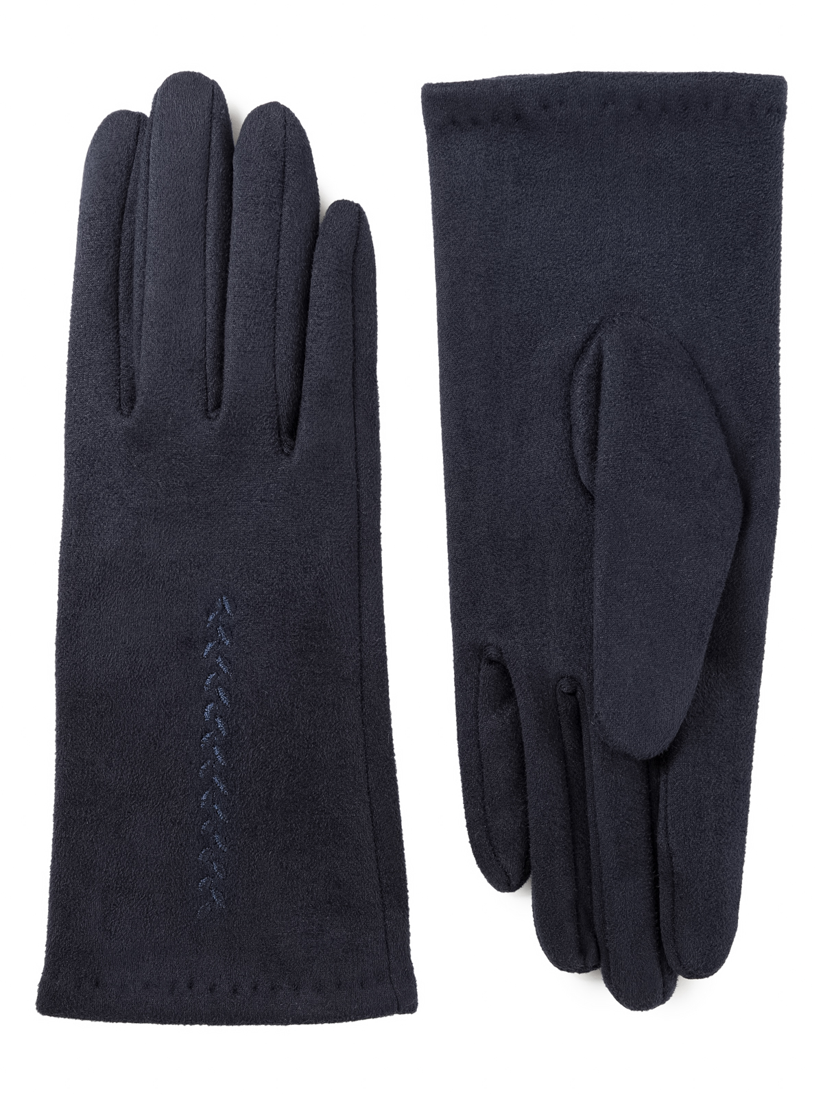 Перчатки жен флис LB-CP-140 navy