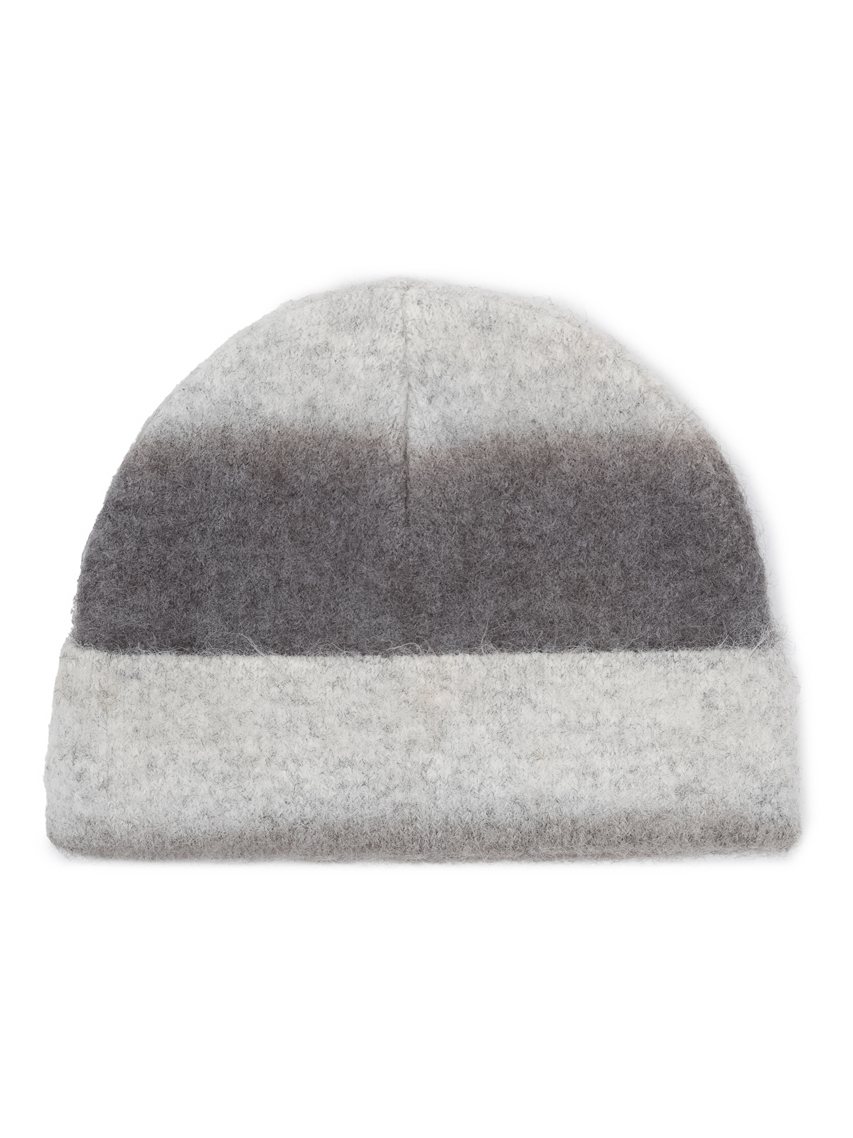 Шапка жен. шерсть+нейл+полиам ZZ-M99503 grey