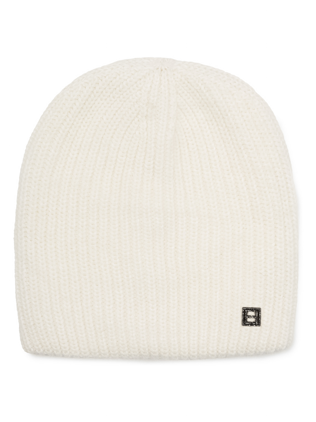 Шапка жен. анг+шерсть+нейл ZZ-BR55508 white