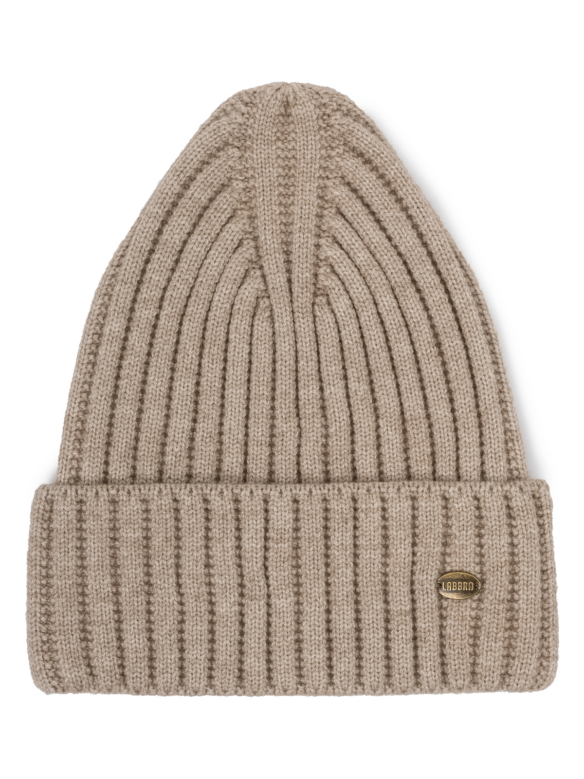 Шапка жен. виск+нейл+каш LB-A53070 d.beige