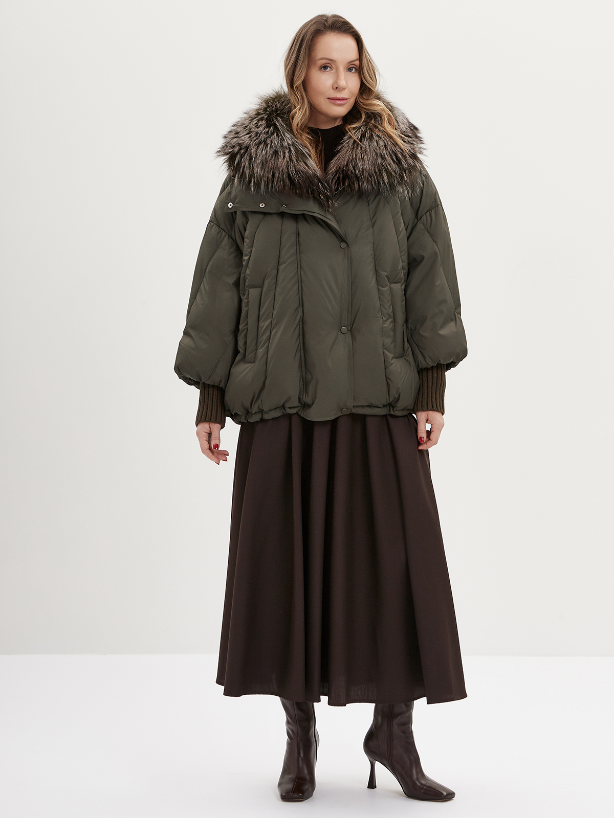 Куртка женская 12511-22059 khaki
