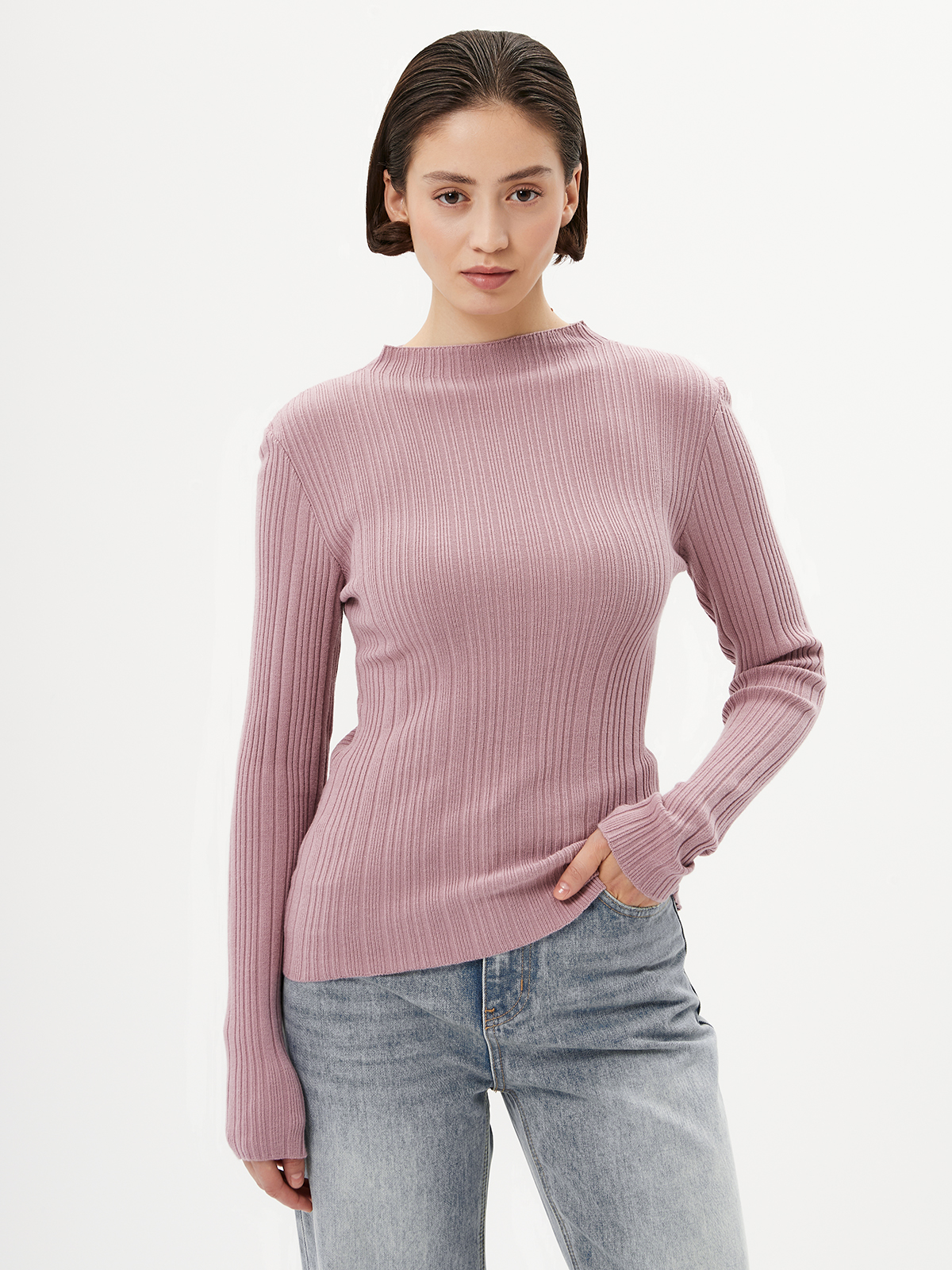 Джемпер женский 12511-53056 dusty rose
