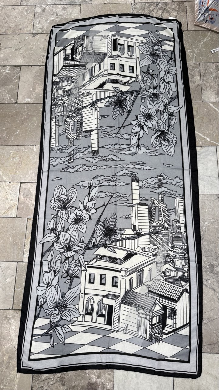 Палантин жен. хл+мод 80х185 LG19-728-19