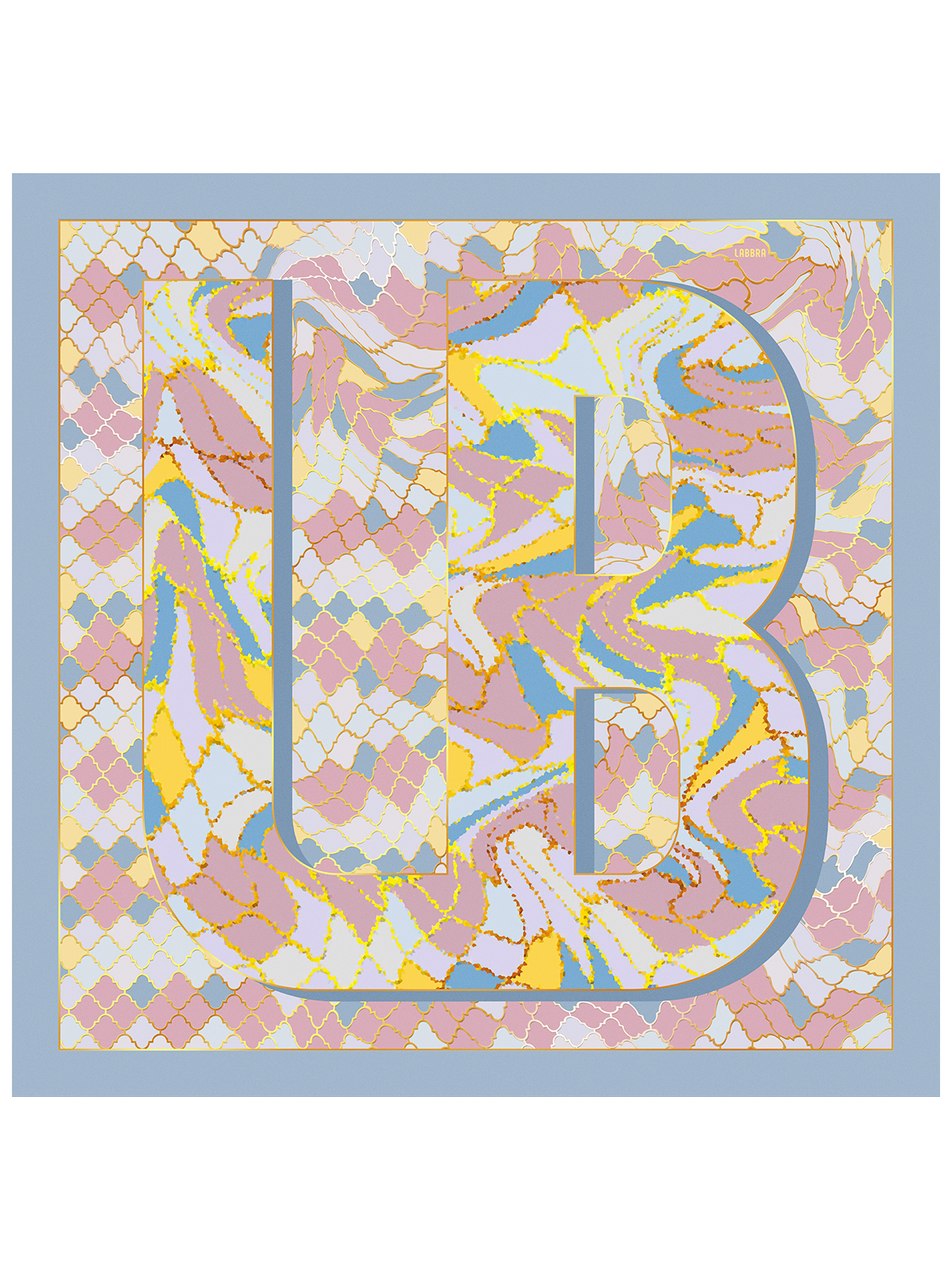 Платок жен. виск+шелк 110х110 LSZ34-681-05