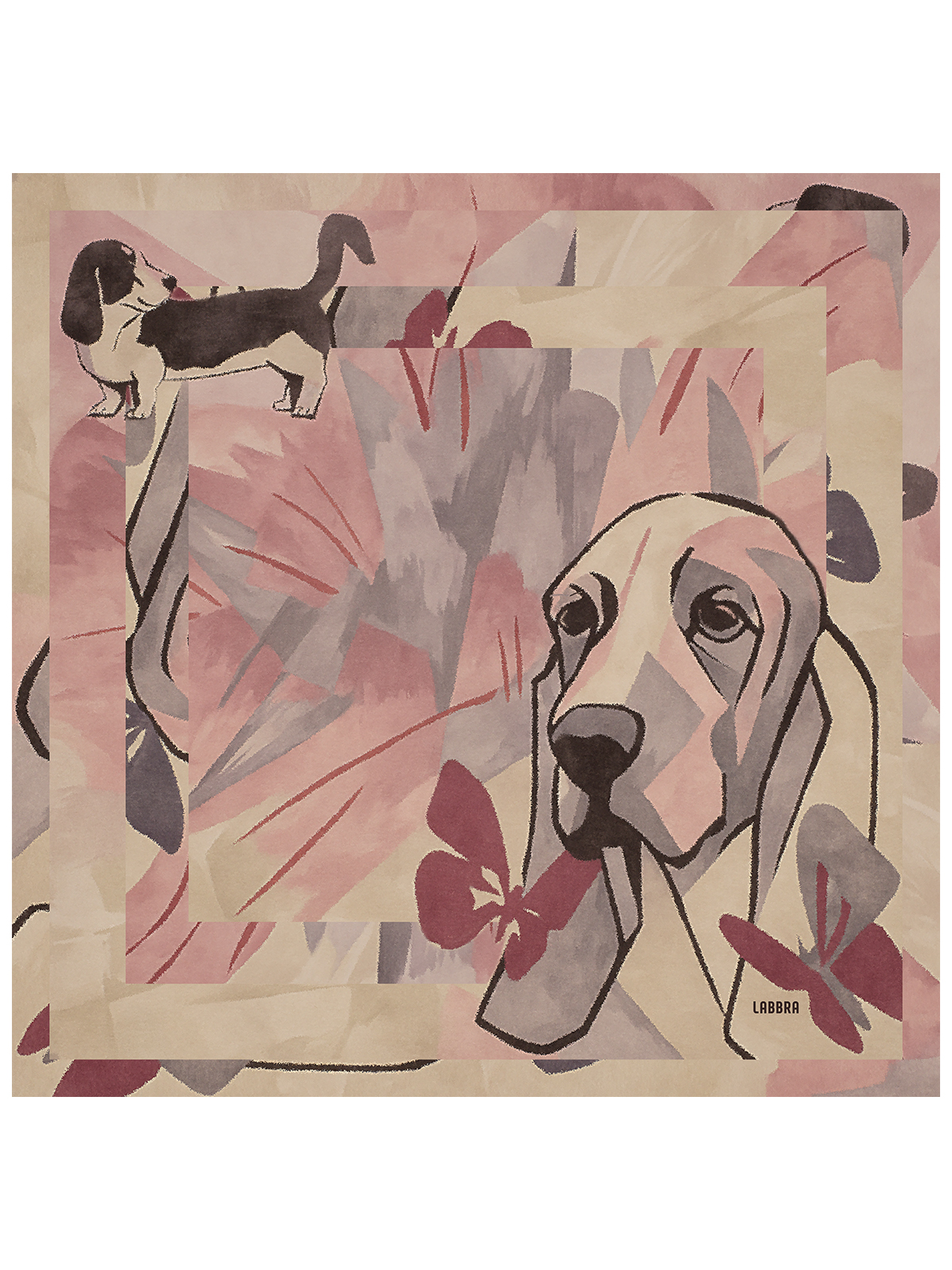 Платок жен. виск+шелк 110х110 LSZ34-682-05