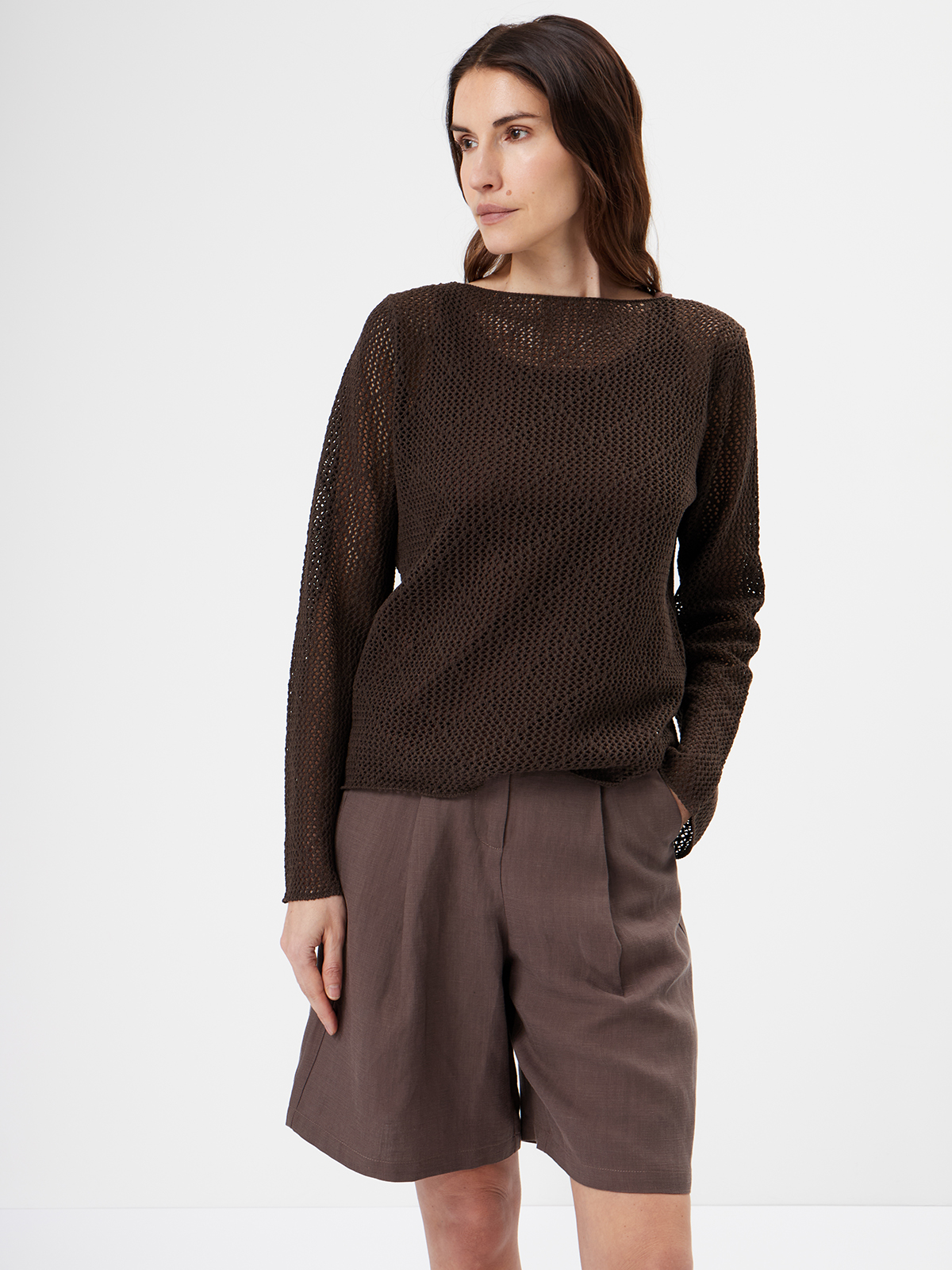 Джемпер женский 12621-53045 brown