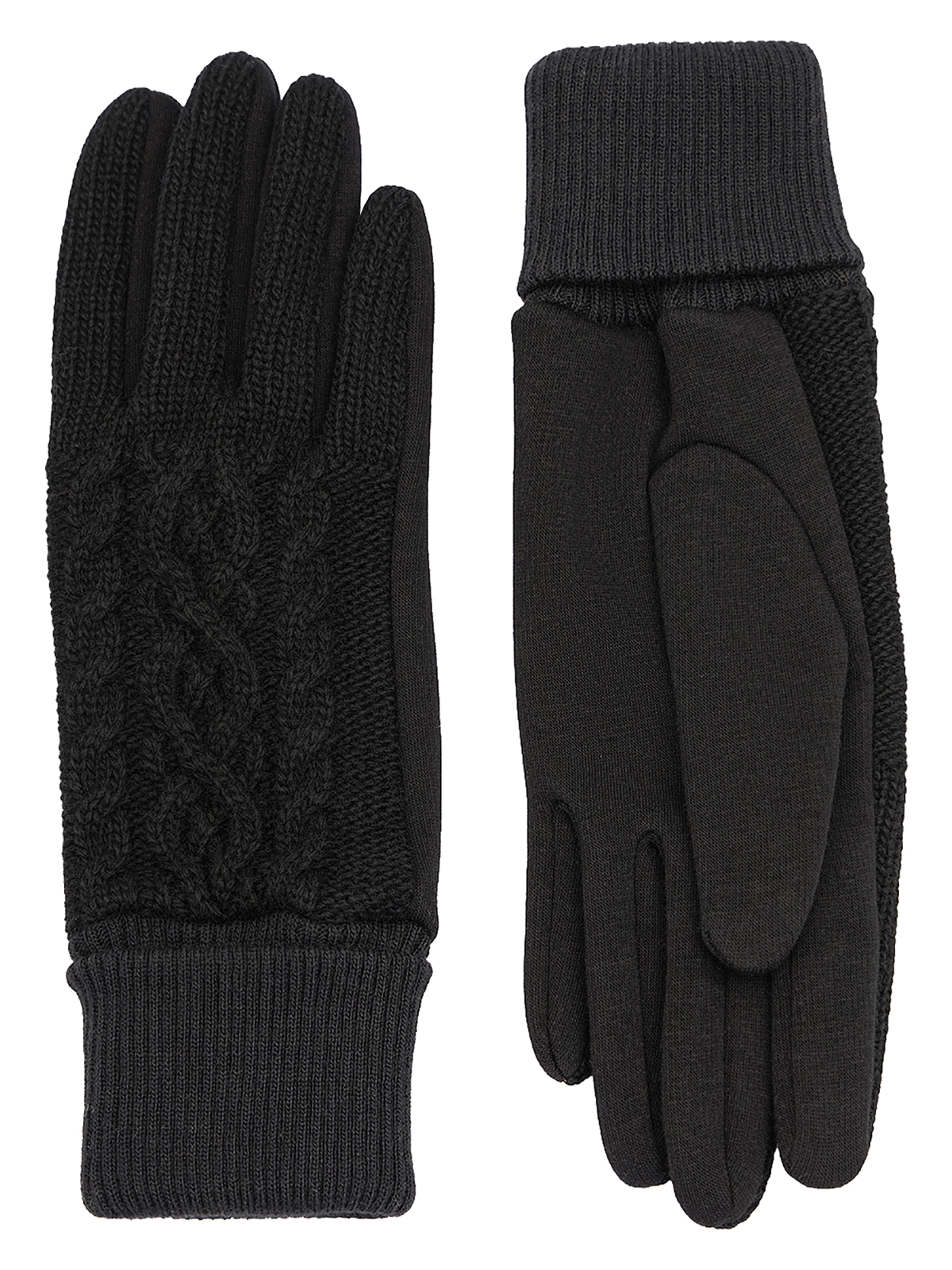 Перчатки женские флис LB-CP-295 black