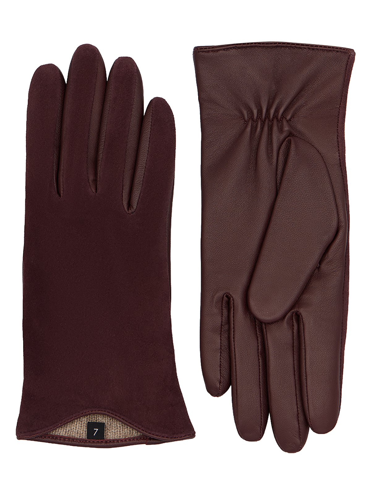 Перчатки женские п/ш LB-2501 d.plum
