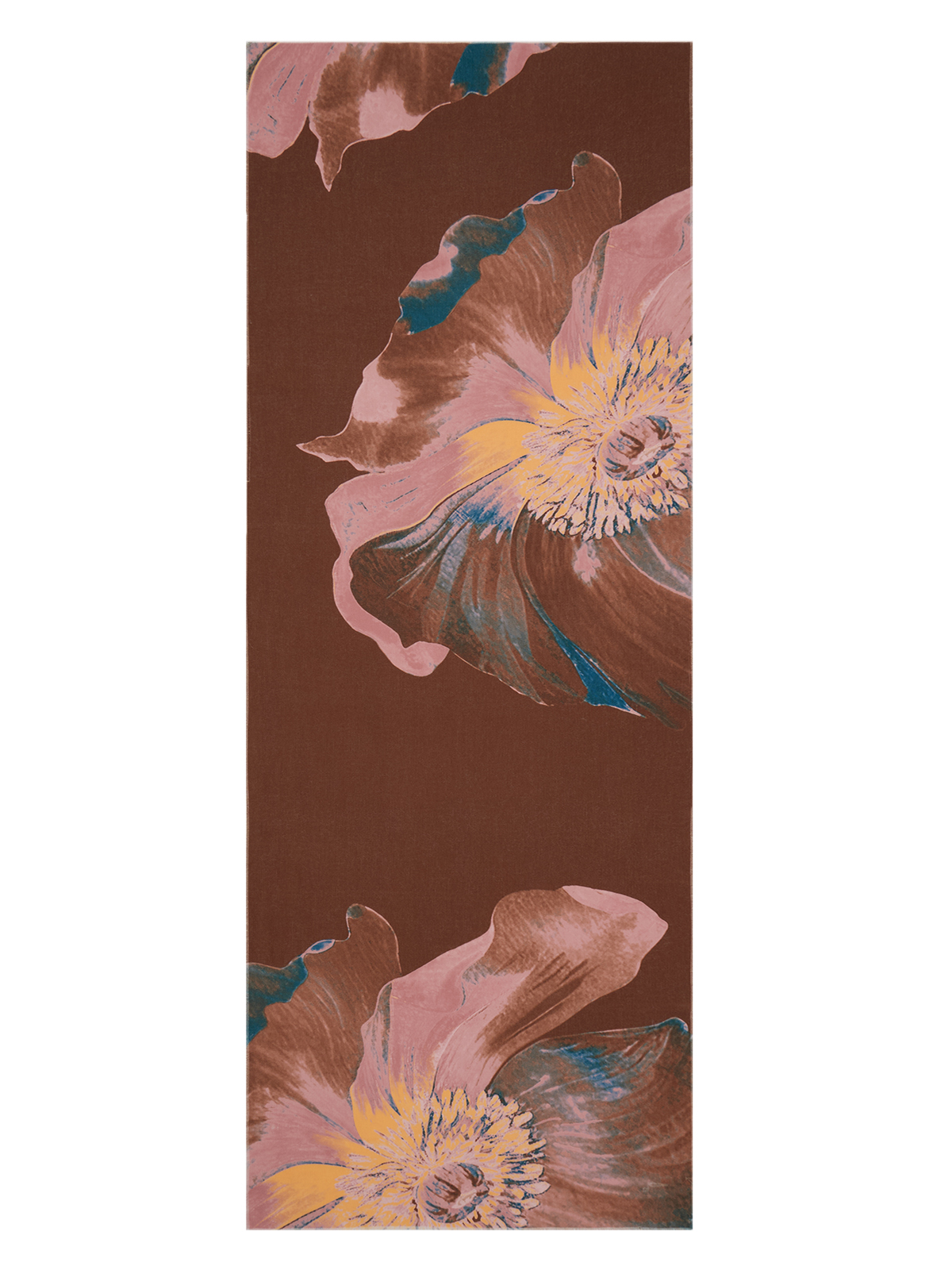 Палантин жен. виск+шерсть 68х180 LBL33-804-16