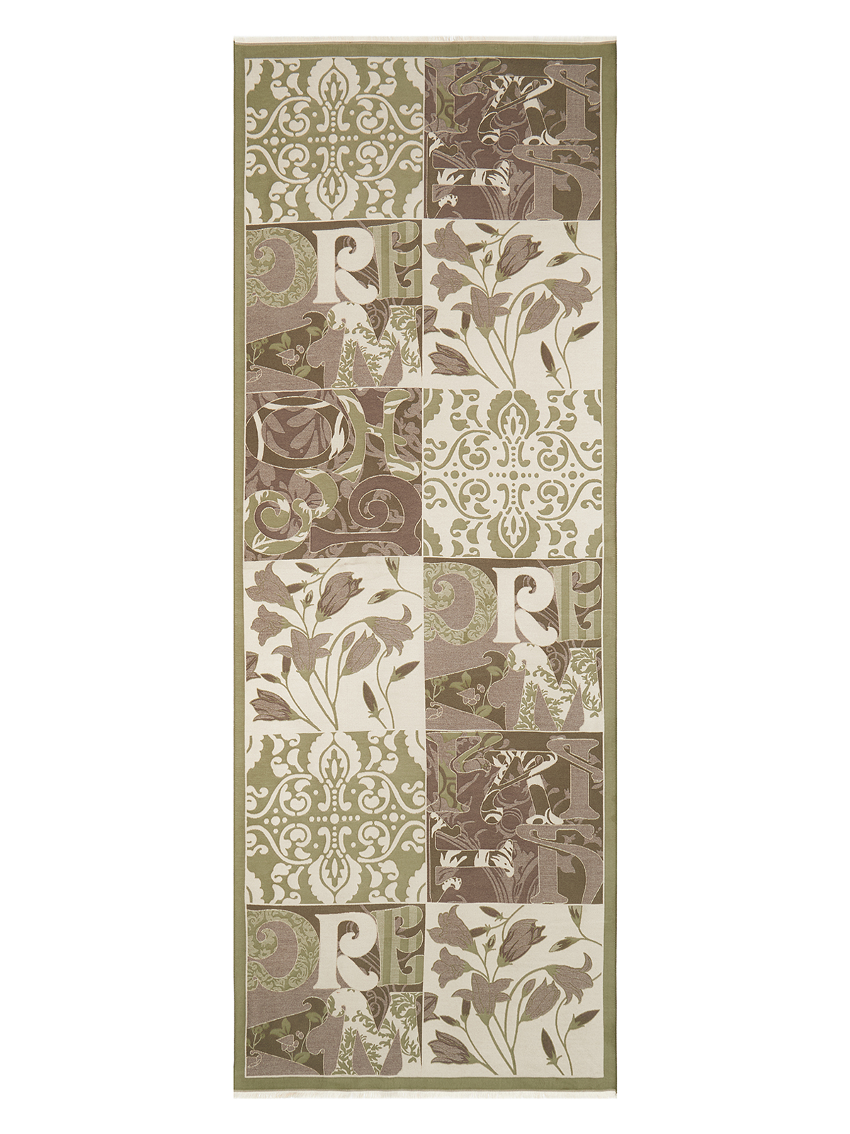 Палантин жен. виск+шерсть 65х190 LMT33-807-14