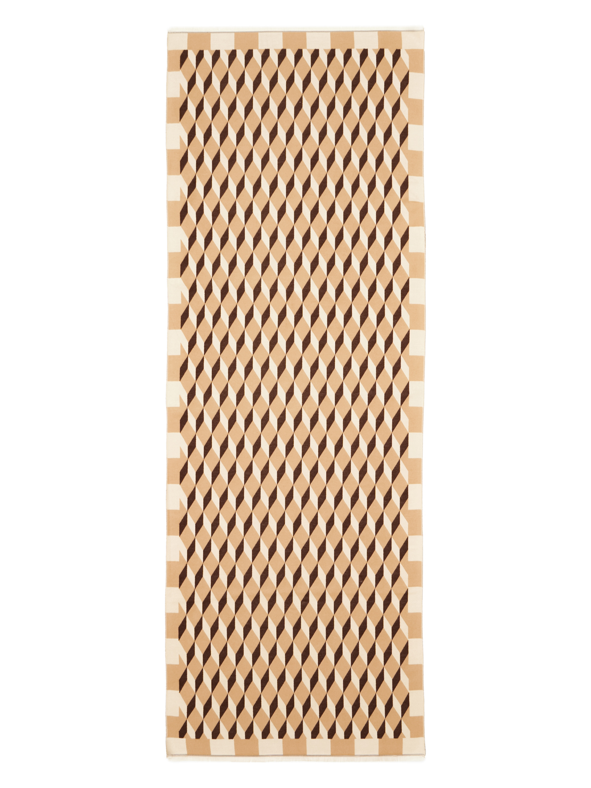 Палантин жен. виск+шерсть 65х190 LMT33-750-16