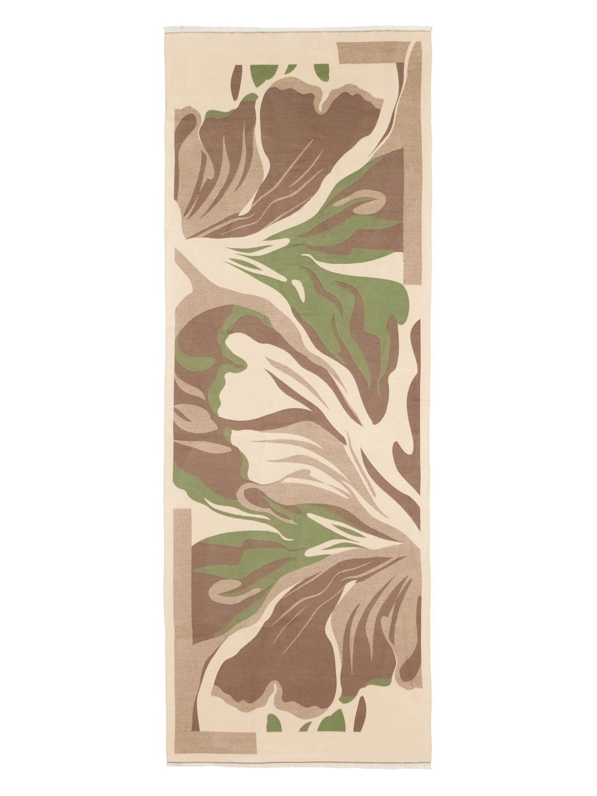 Палантин жен. виск+шерсть 65х190 LMT33-751-14