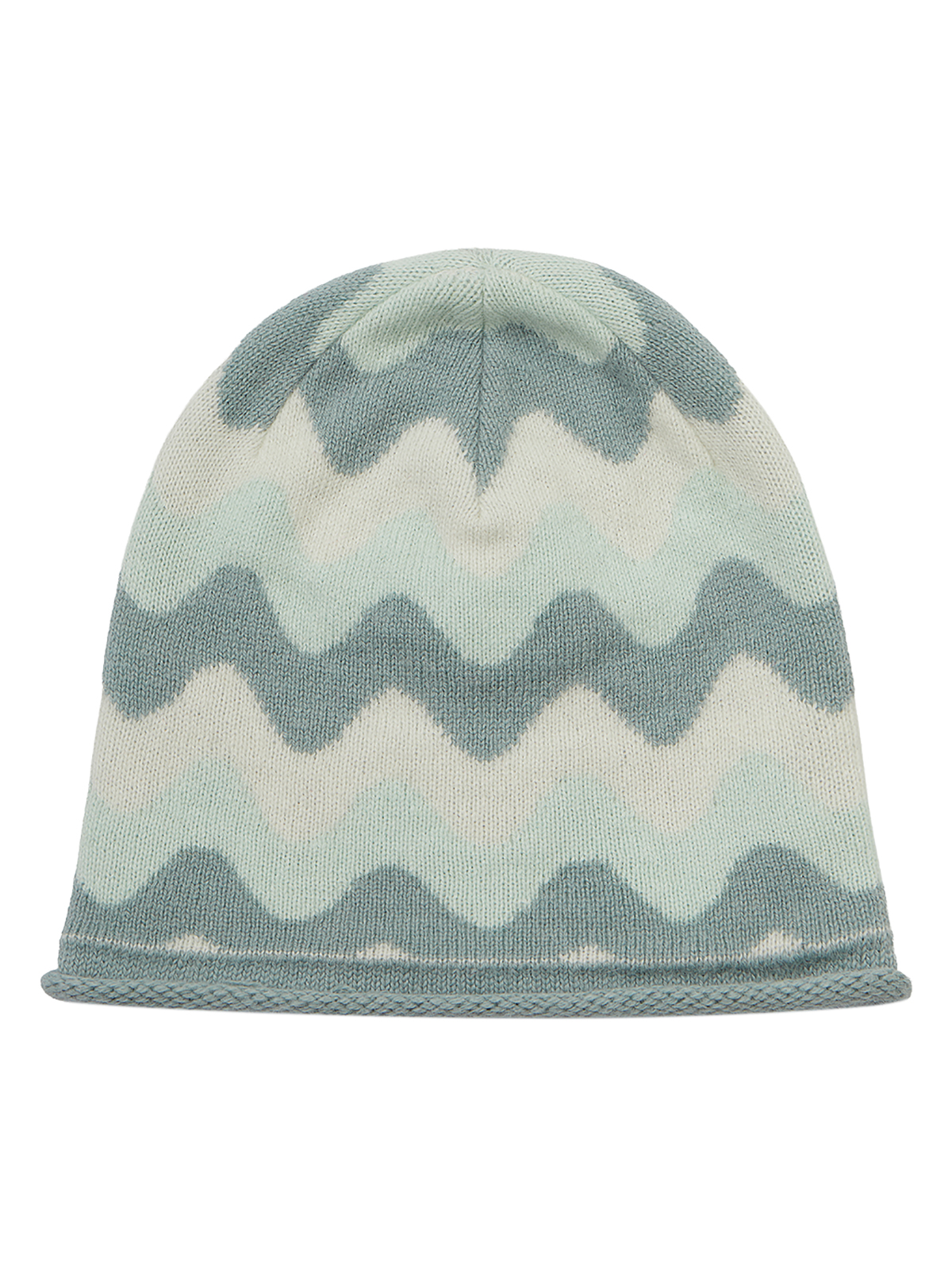 Шапка жен. шерсть+анг+нейл LB-A53079 turquoise