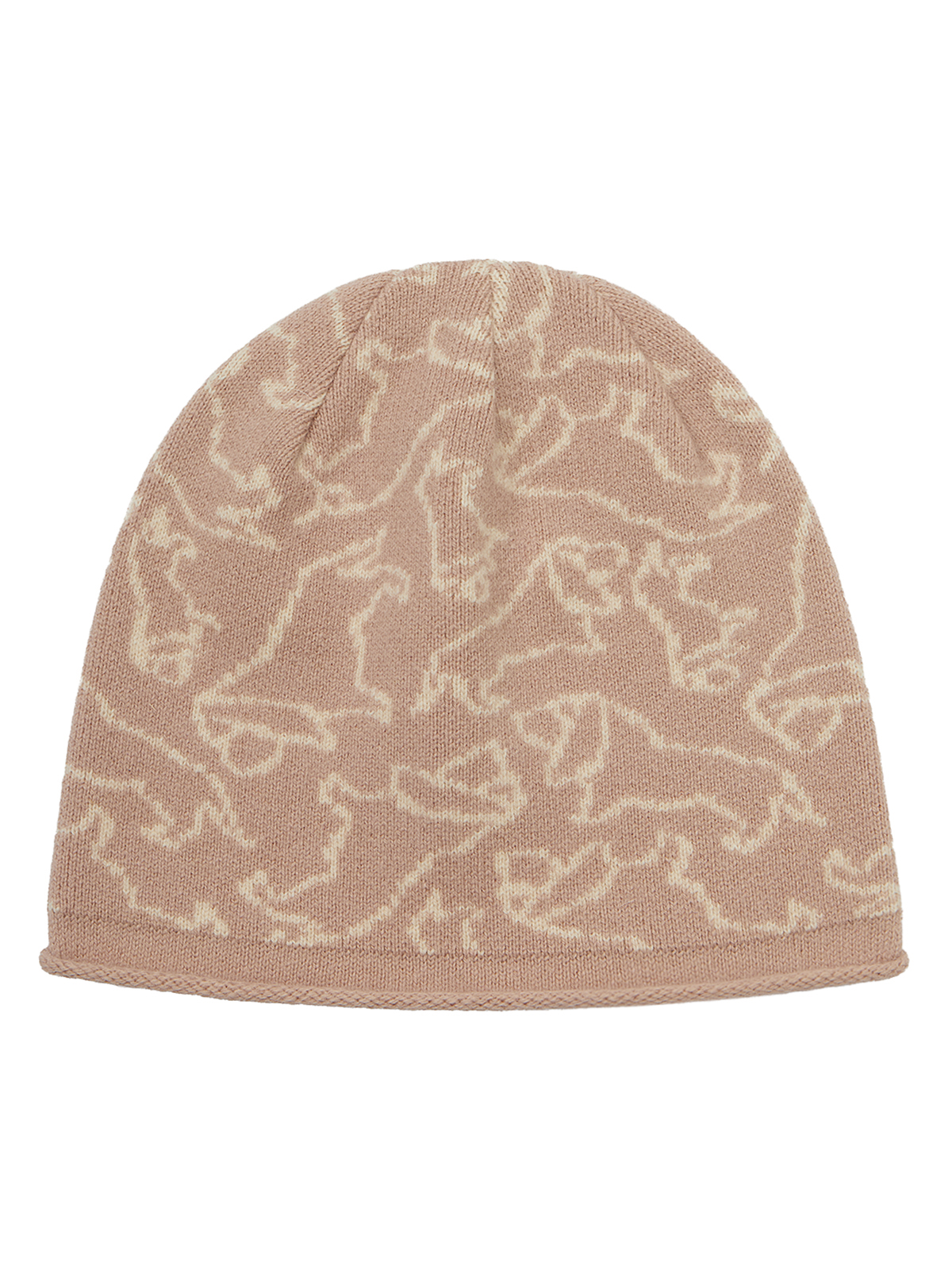 Шапка жен. шерсть+анг+нейл LB-A53079 pink