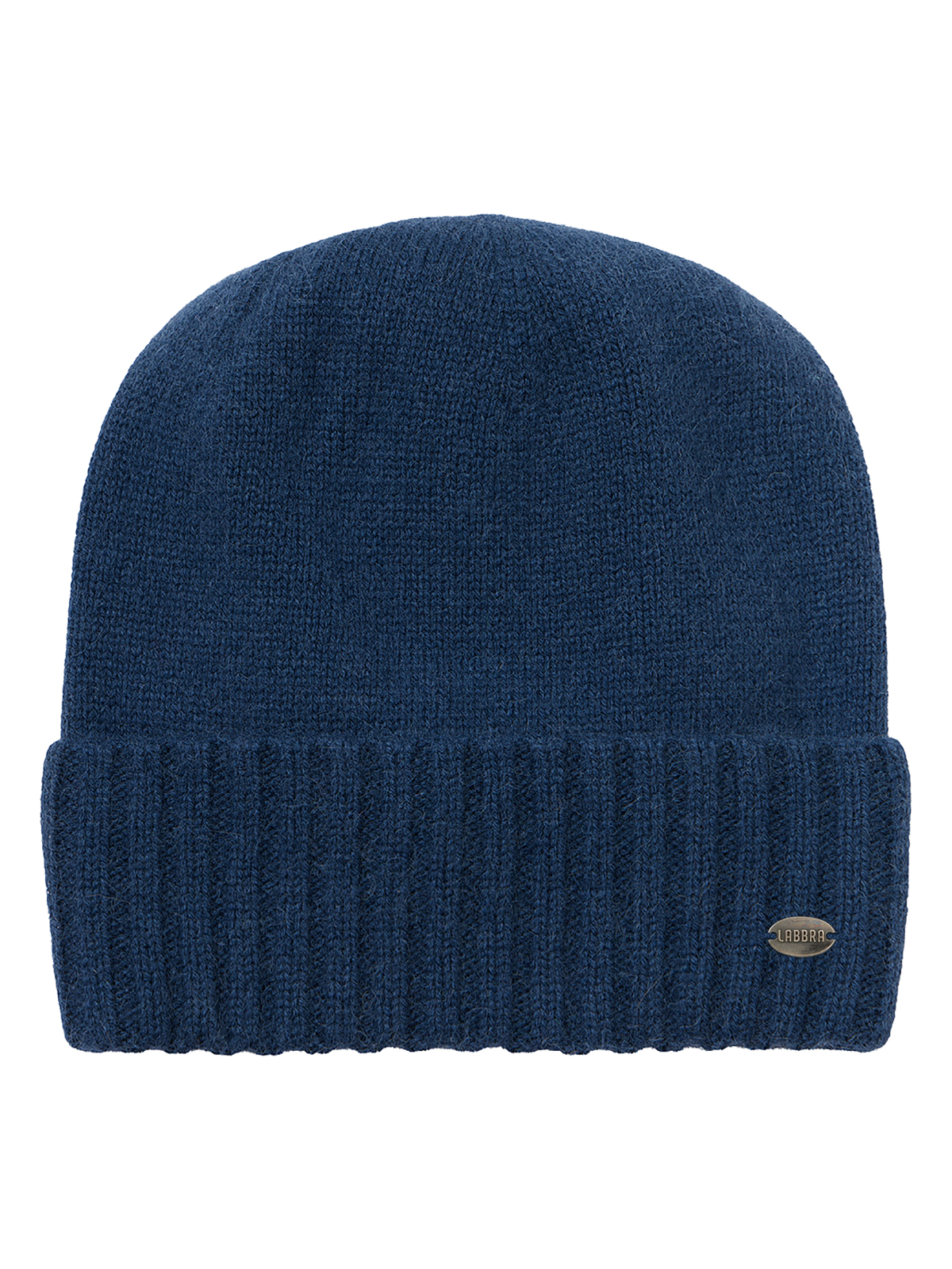 Шапка жен. шерсть+анг+нейл LB-A53080 navy blue