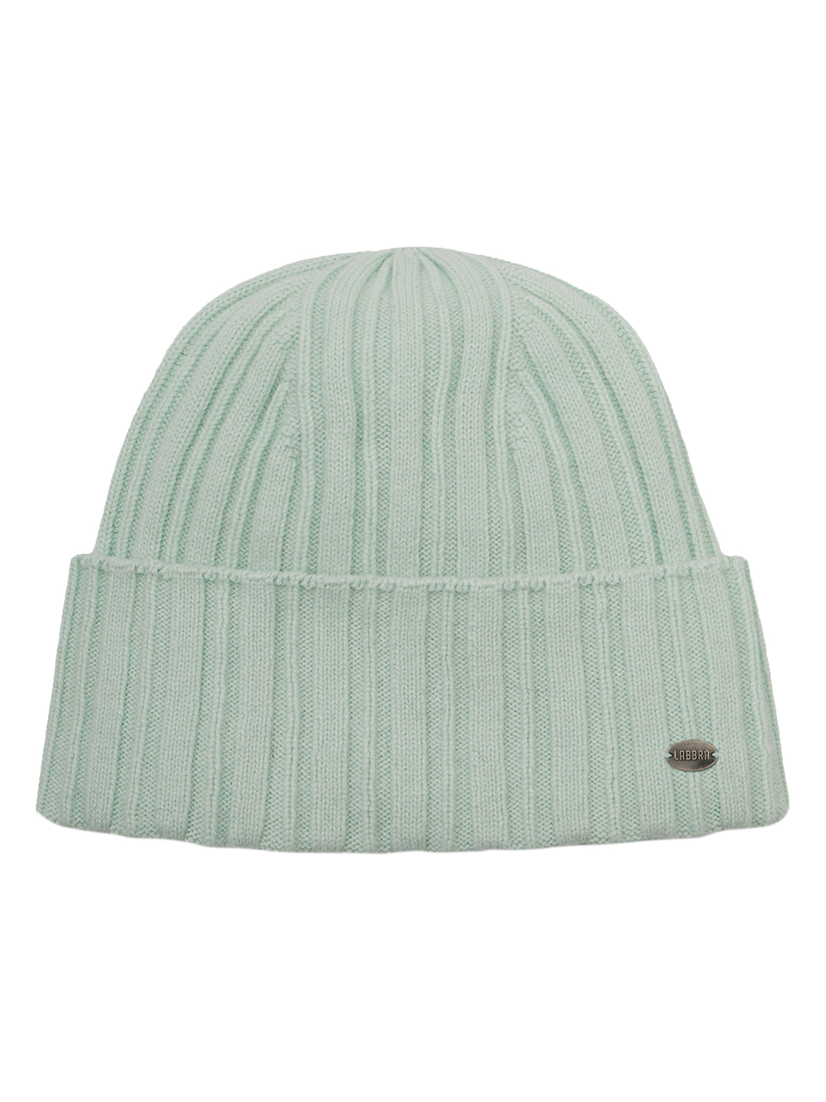 Шапка жен. виск+нейл+каш LB-A53070 turquoise