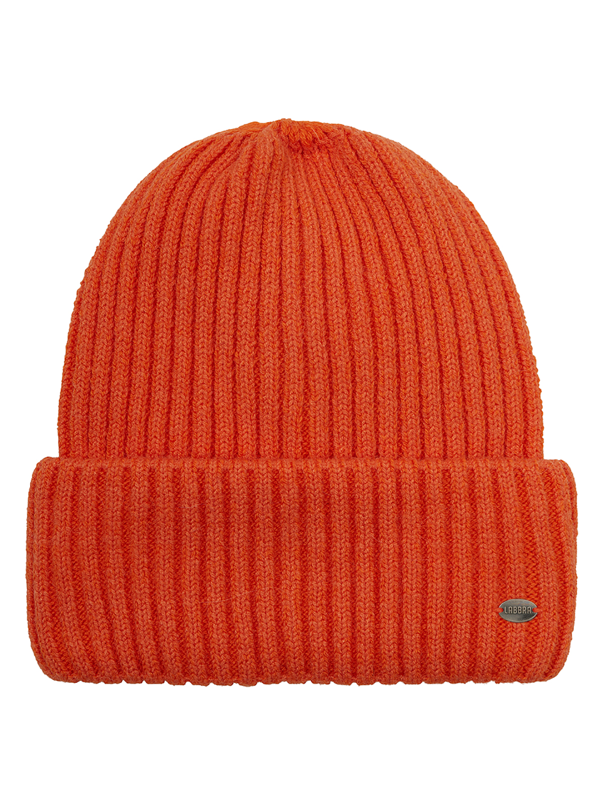 Шапка жен. шерсть+акр LB-A53053 orange